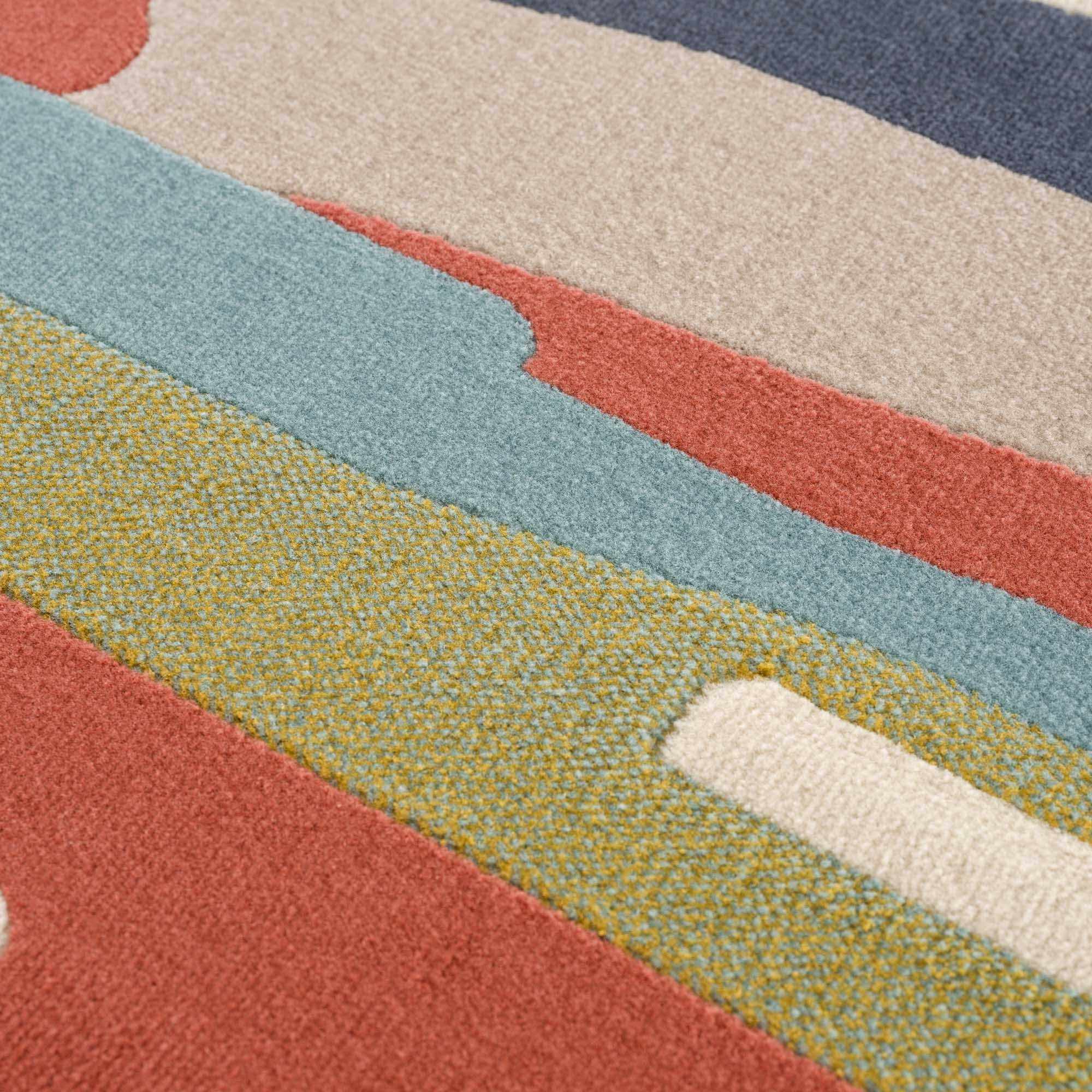 Southfields Colorful Modern Area Carpet - Image 19