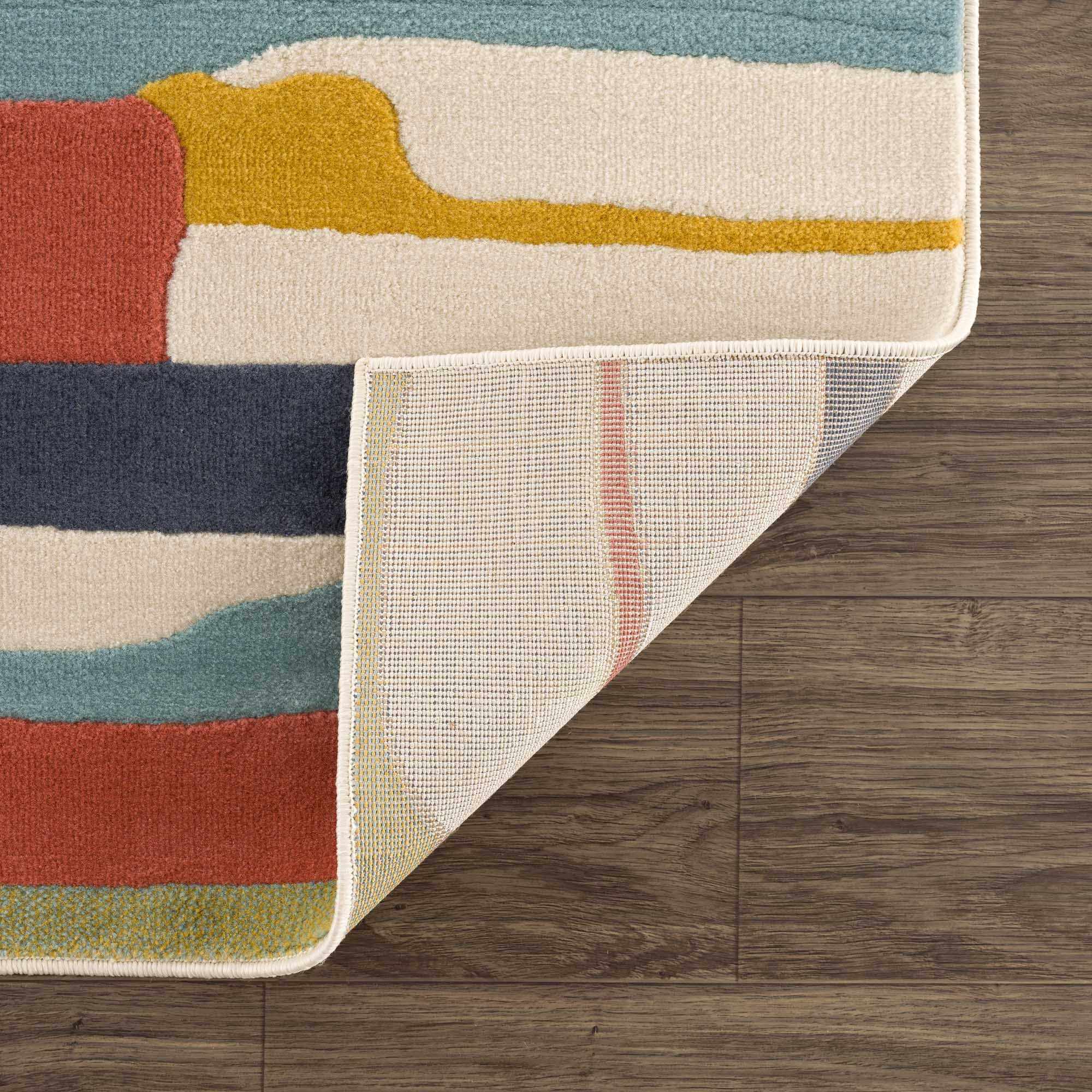 Southfields Colorful Modern Area Carpet - Image 6