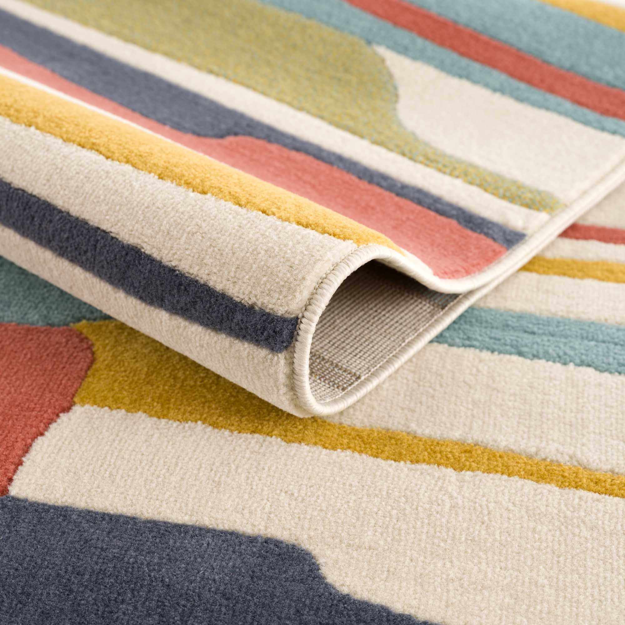 Southfields Colorful Modern Area Carpet - Image 7