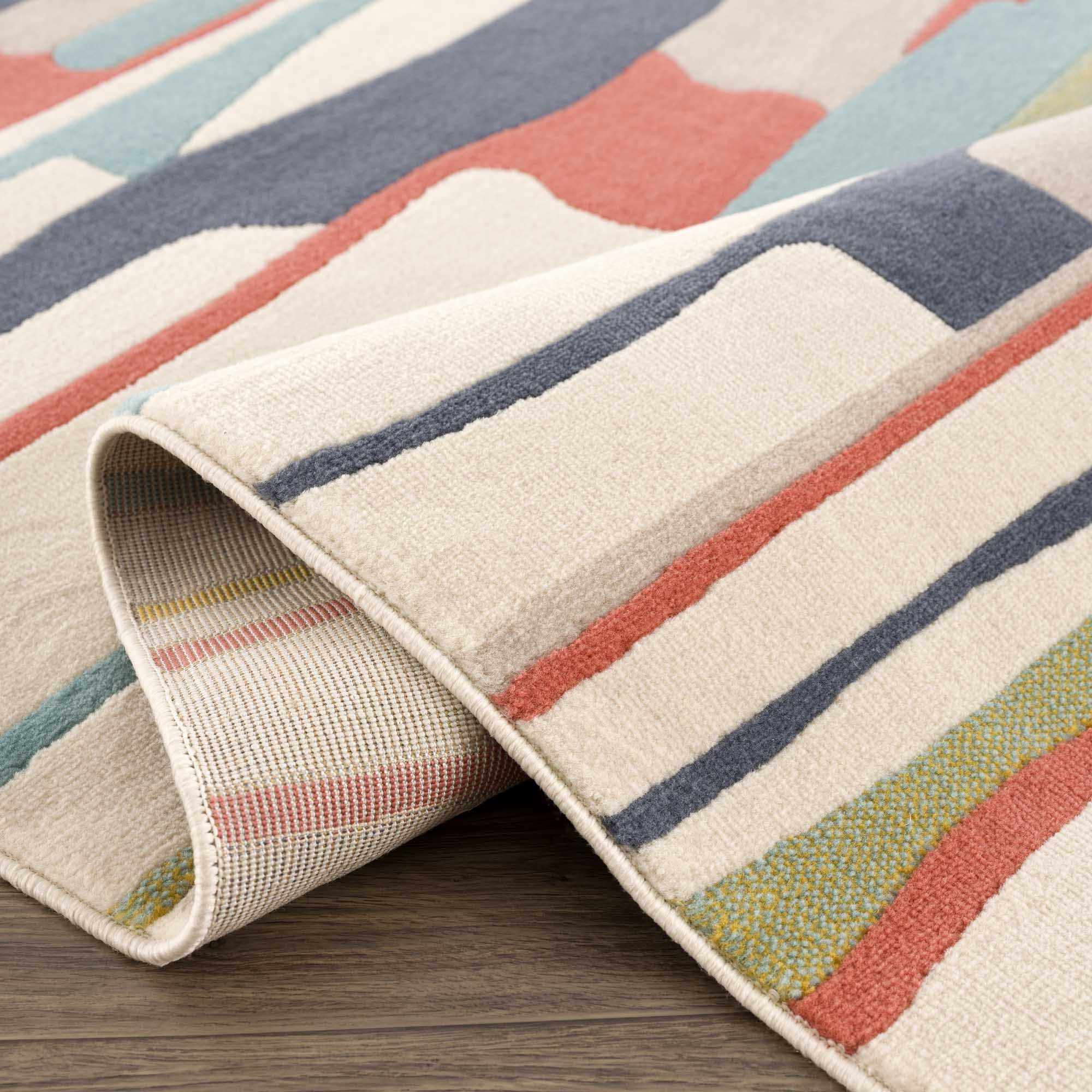 Southfields Colorful Modern Area Carpet - Image 8