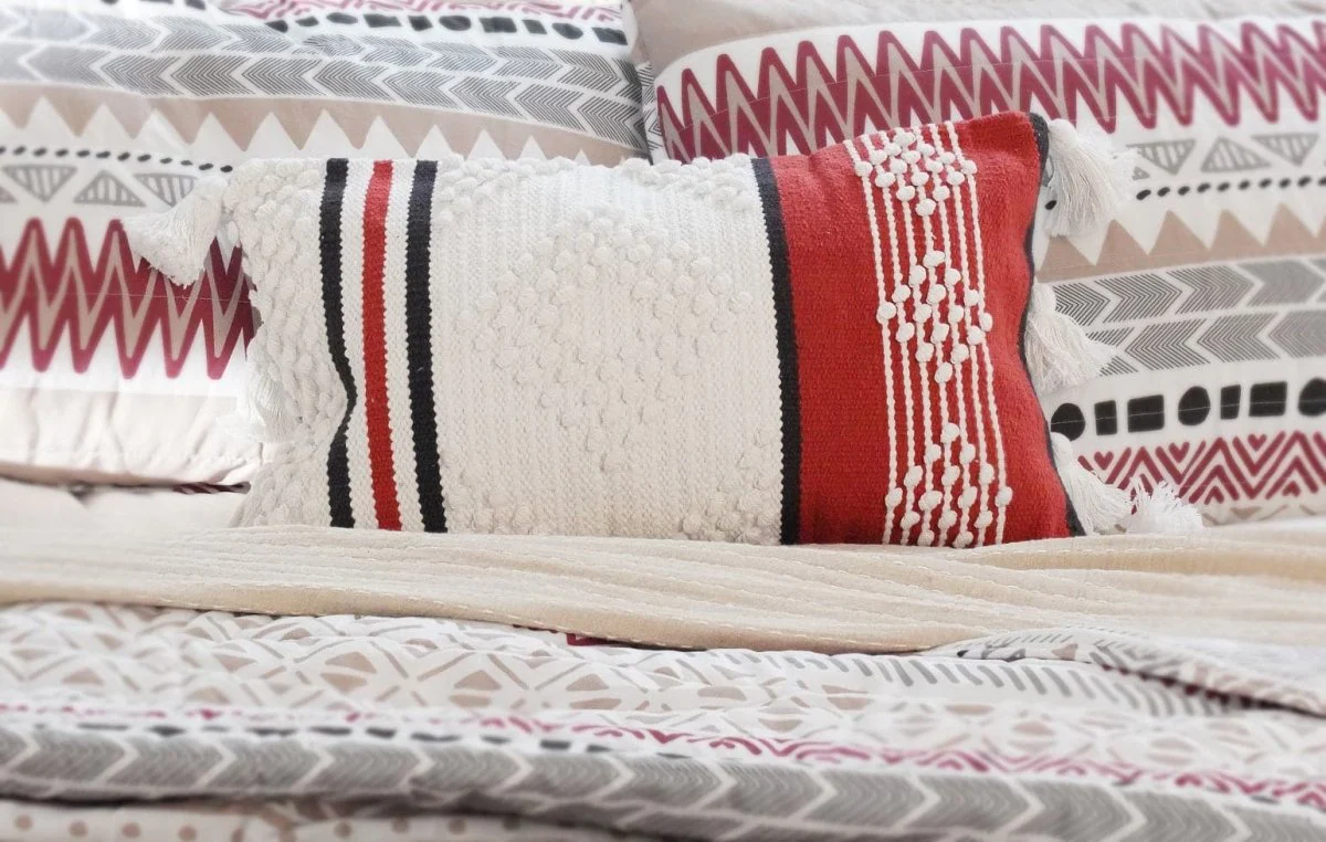 Southwest Stripe Reversible 3 Piece Quilt Set - Image 10