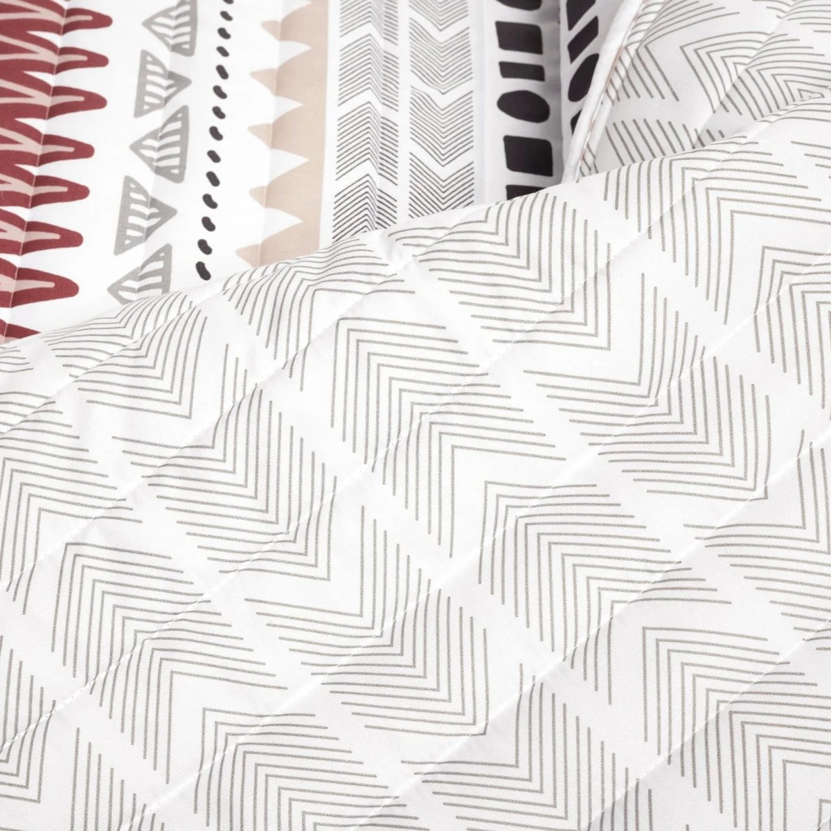Southwest Stripe Reversible 3 Piece Quilt Set - Image 5