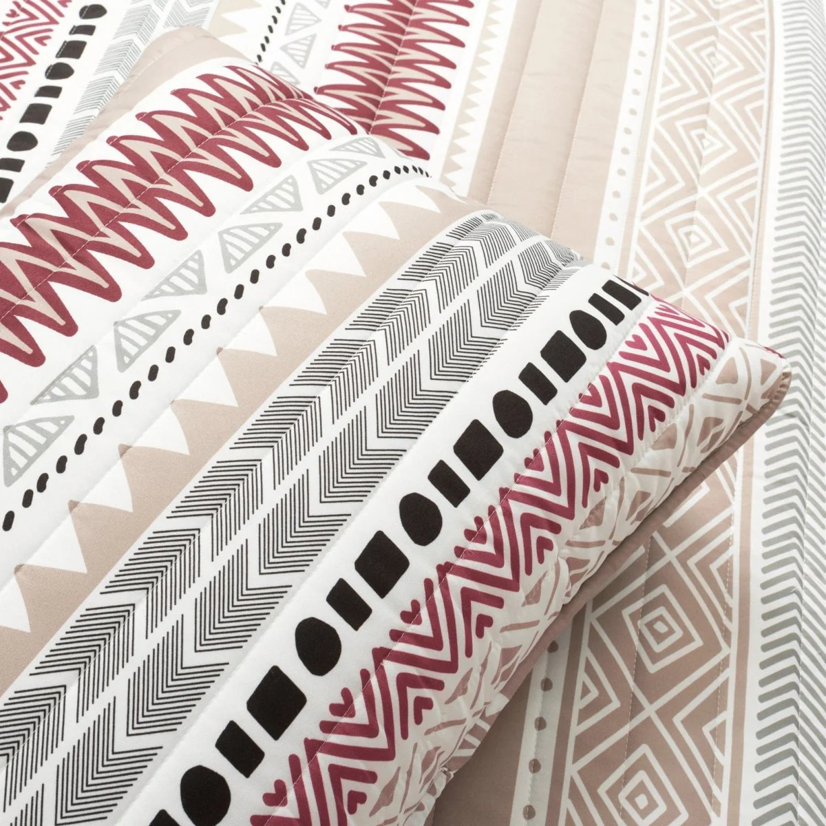 Southwest Stripe Reversible 3 Piece Quilt Set - Image 6