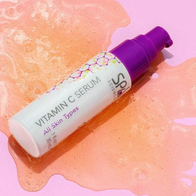 Spa Sciences Vitamin C Serum Brightening Facial Serum 1 fl oz - Image 2