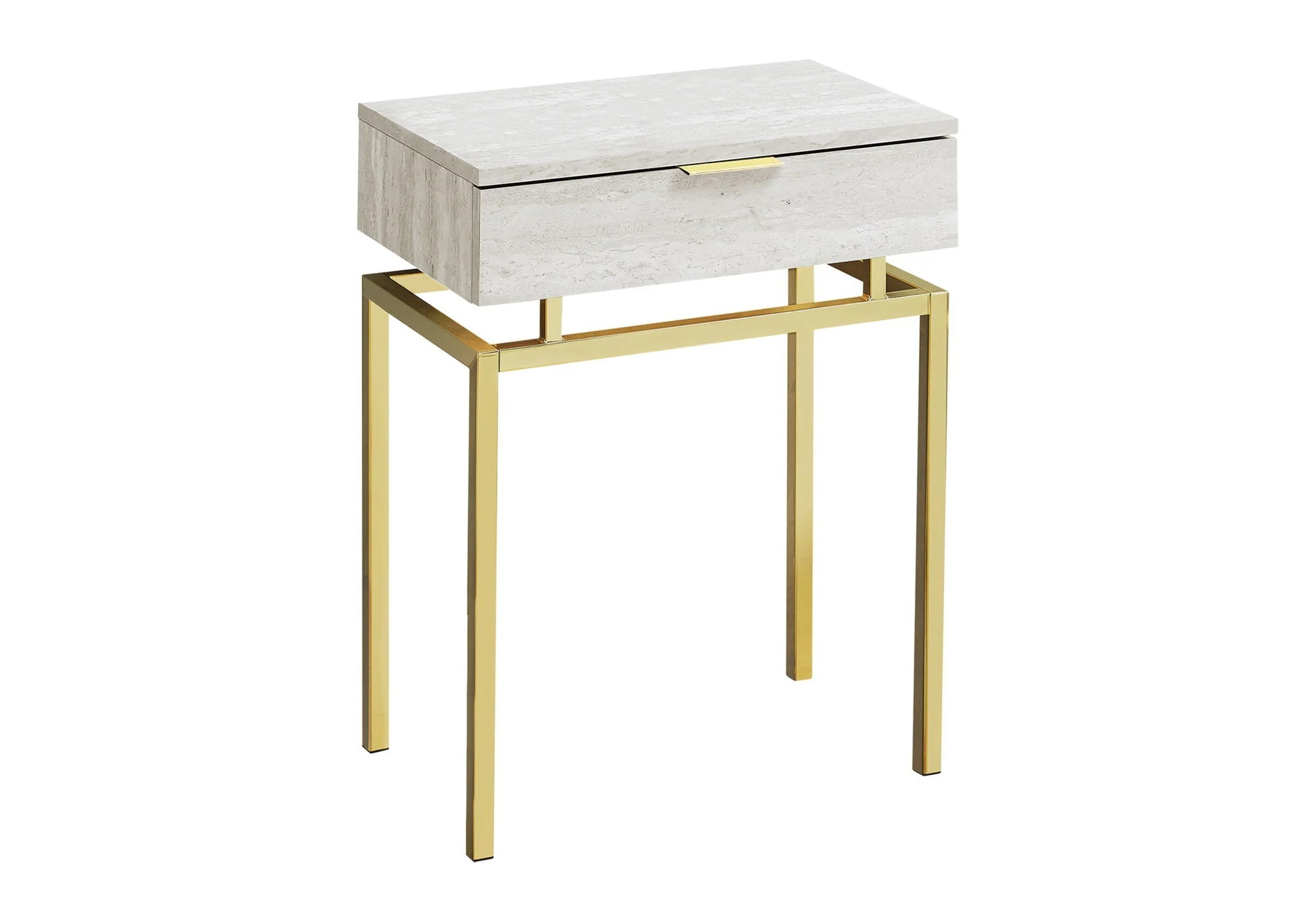 Spacious Table Top Accent Side Table with Storage Drawer - Image 3