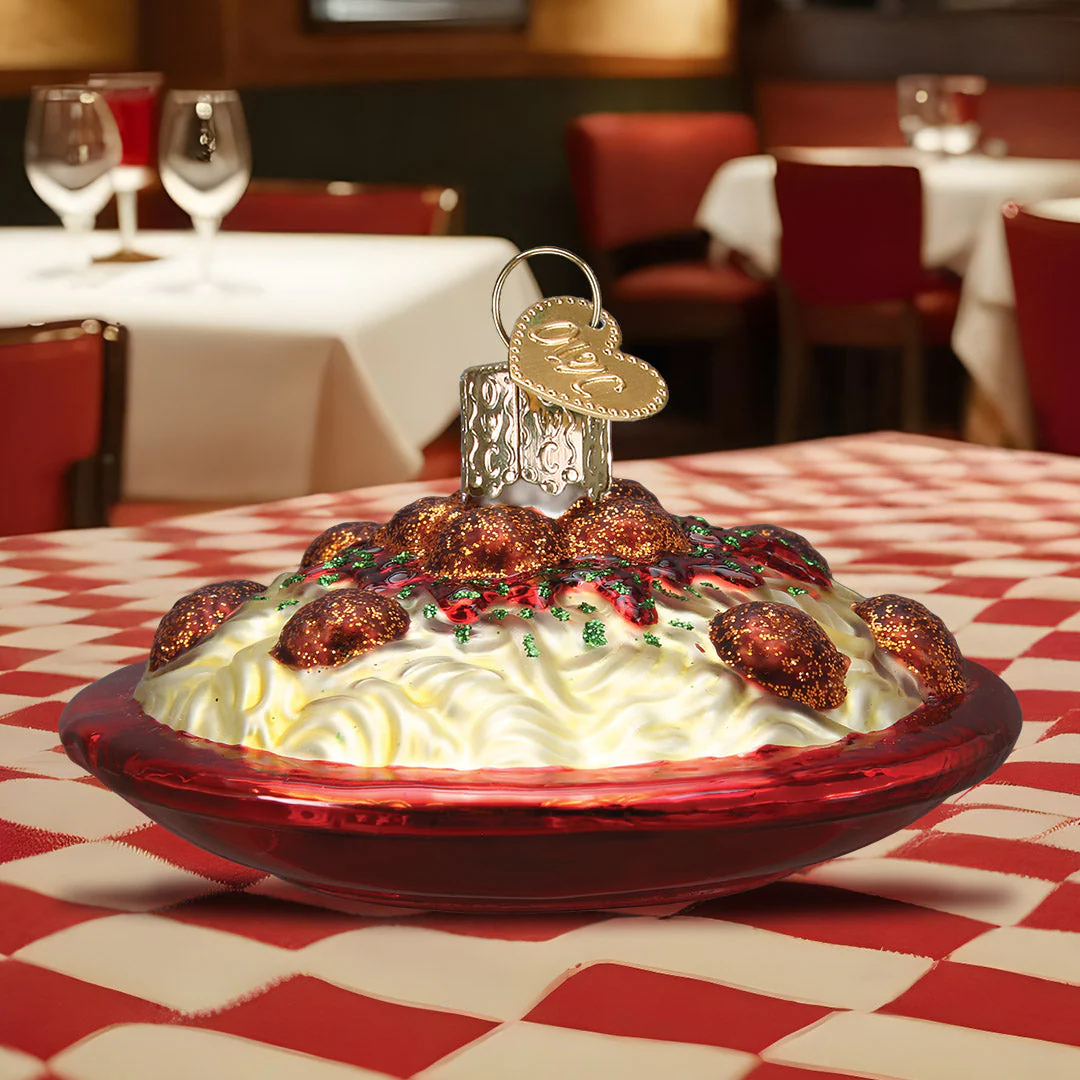 Spaghetti And Meatballs Ornament - Image 6