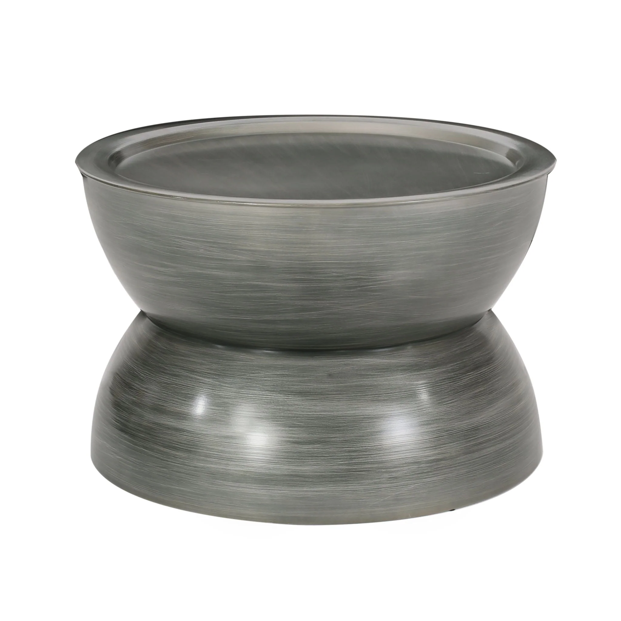 Sparling - Modern Iron Hourglass Coffee Table