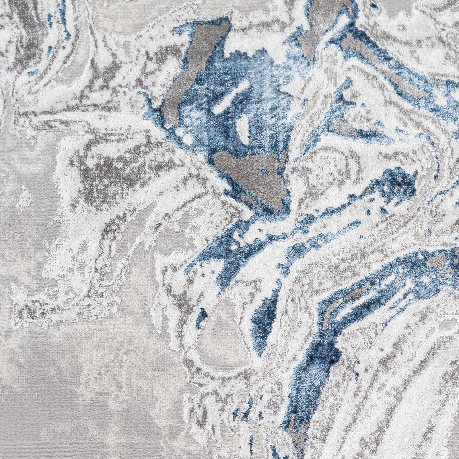 Speldhurst Blue Marble Rug - Image 3