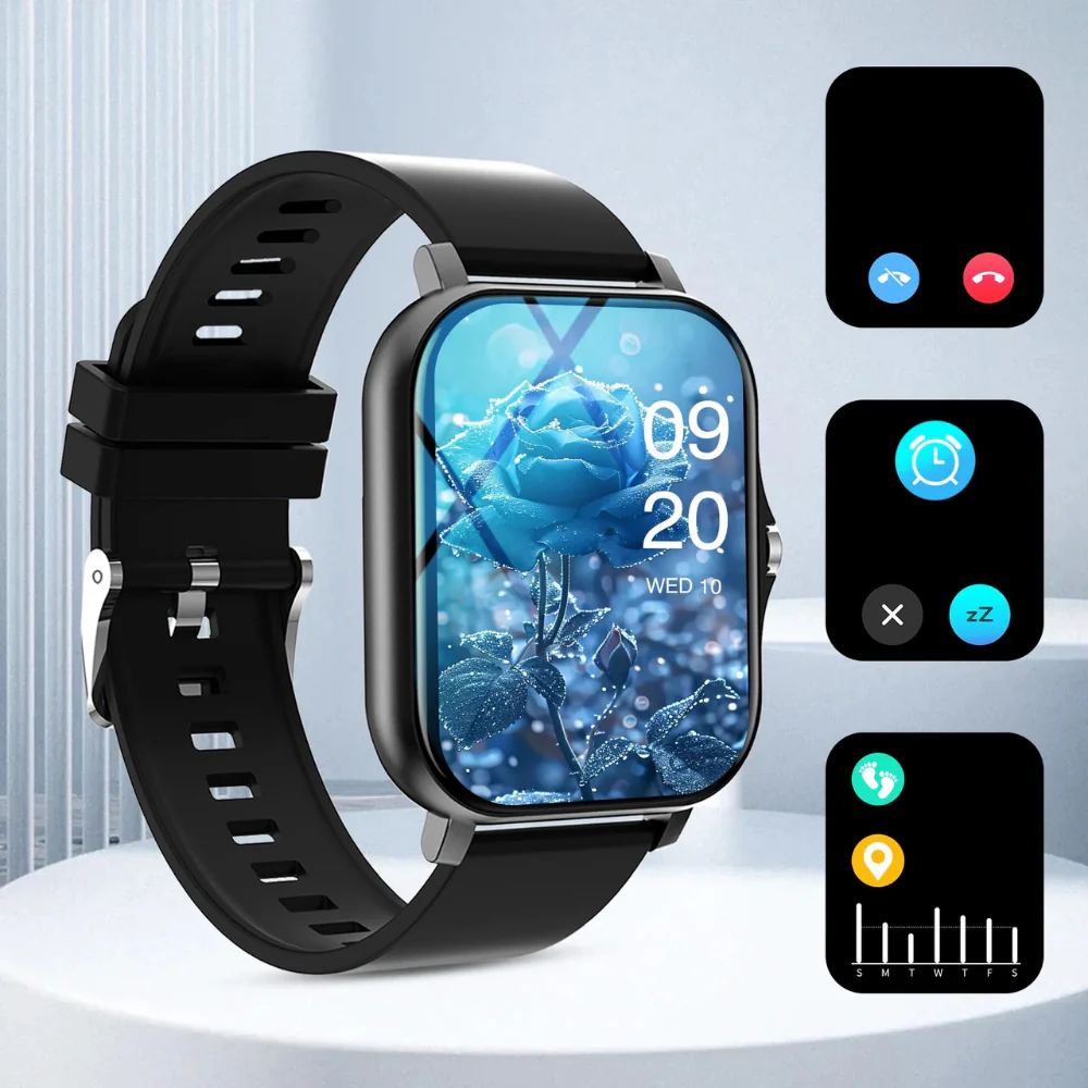 Sports Smart Watch Bluetooth Call Fitness Tracker Message Notifications for iOS Android - Image 10