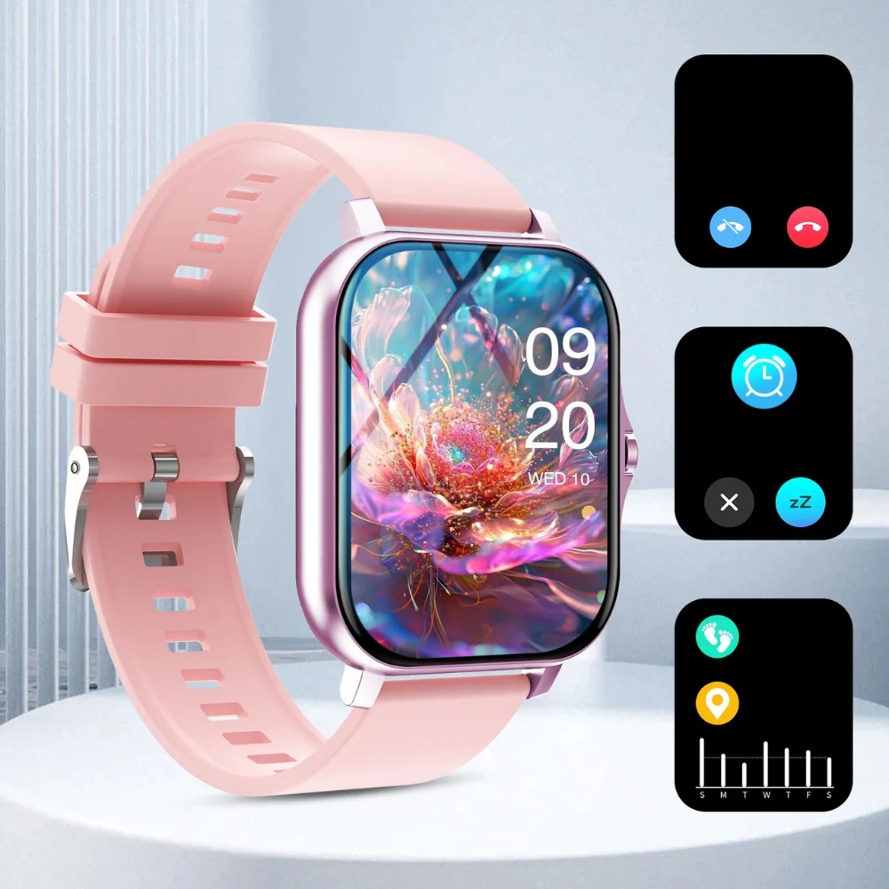 Sports Smart Watch Bluetooth Call Fitness Tracker Message Notifications for iOS Android - Image 7