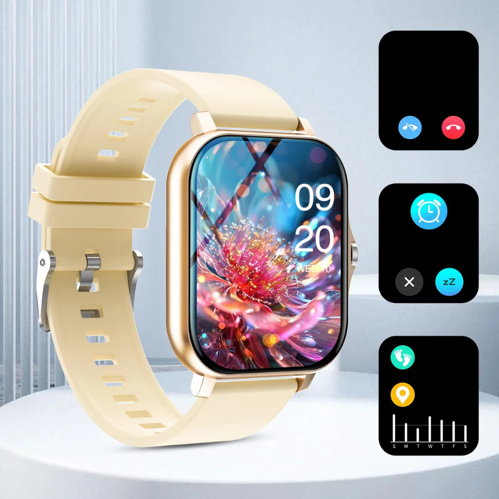 Sports Smart Watch Bluetooth Call Fitness Tracker Message Notifications for iOS Android - Image 8