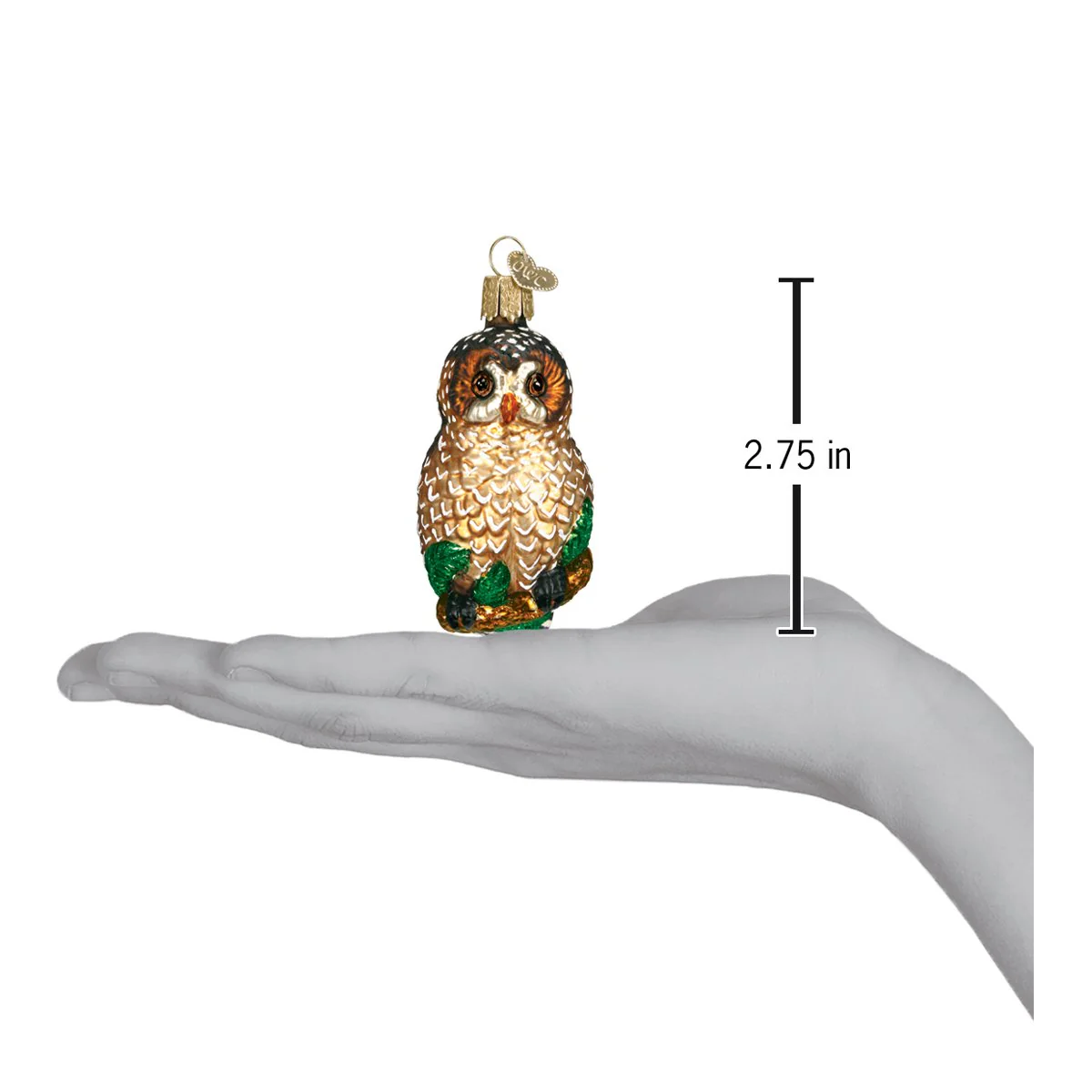 Spotted Owl Ornament - Image 4