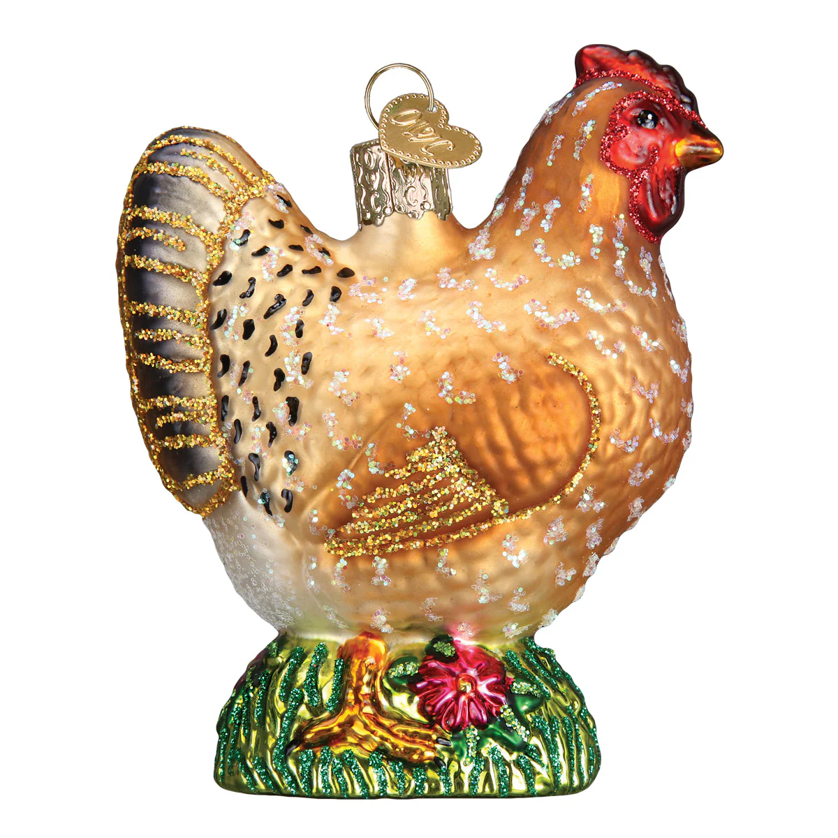 Spring Chicken Christmas Ornament - Image 4