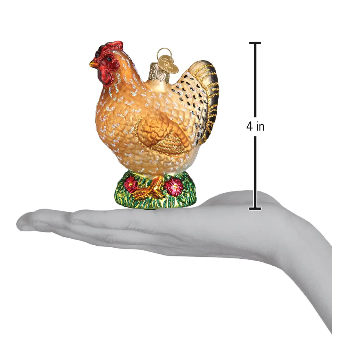 Spring Chicken Christmas Ornament - Image 6