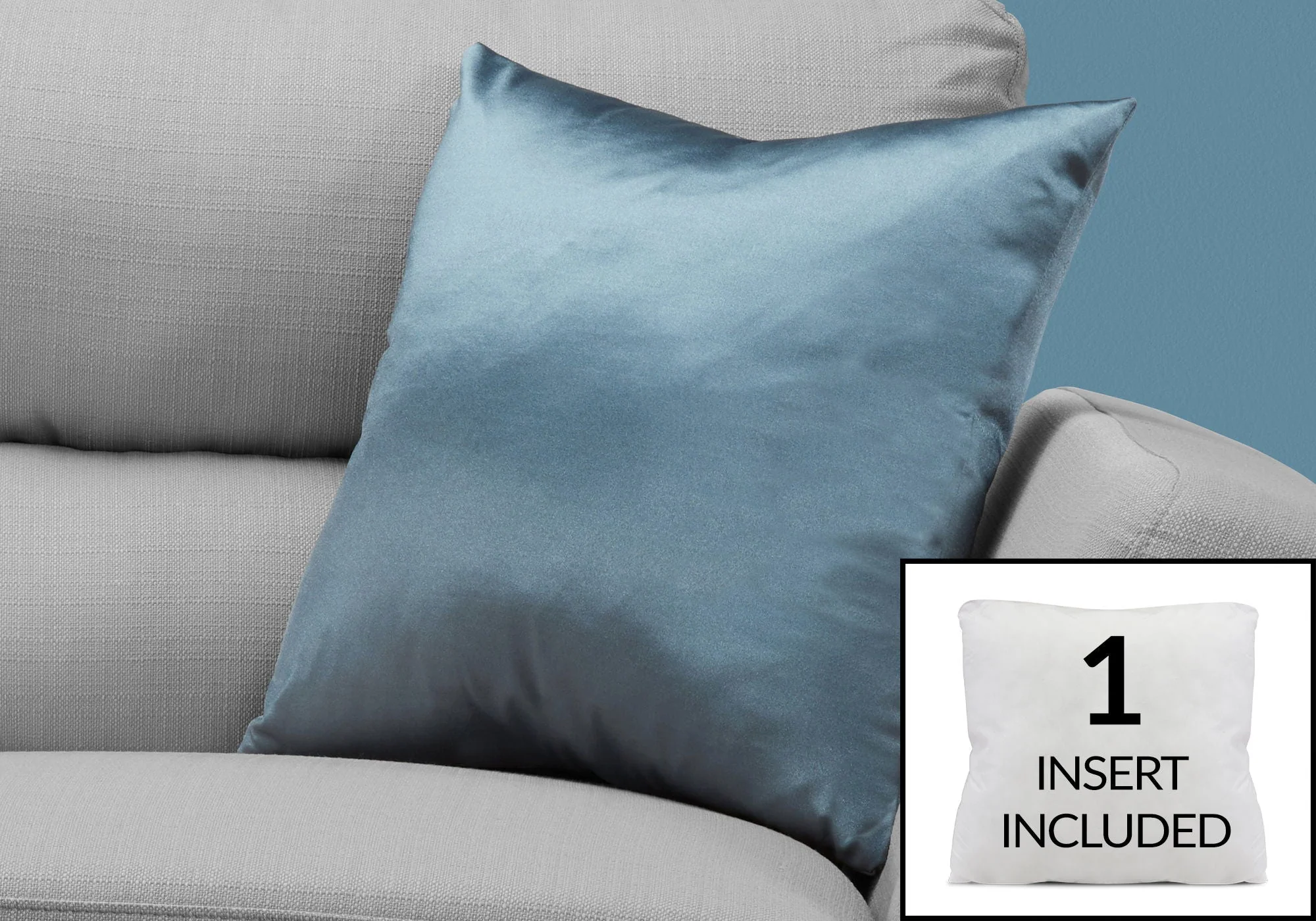 Square Decorative Throw Pillows with Hypoallergenic Insert - Image 33