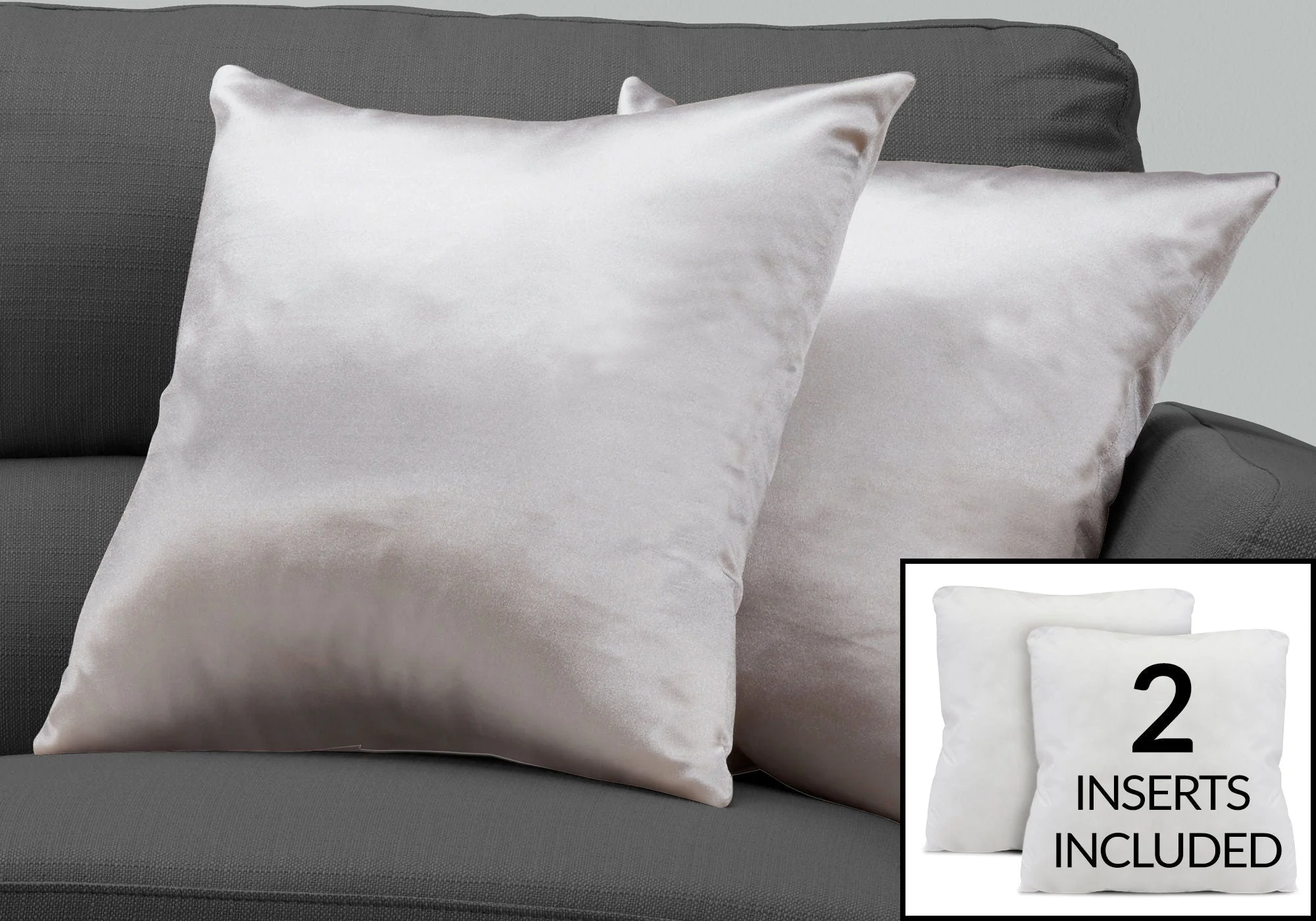 Square Decorative Throw Pillows with Hypoallergenic Insert - Image 39