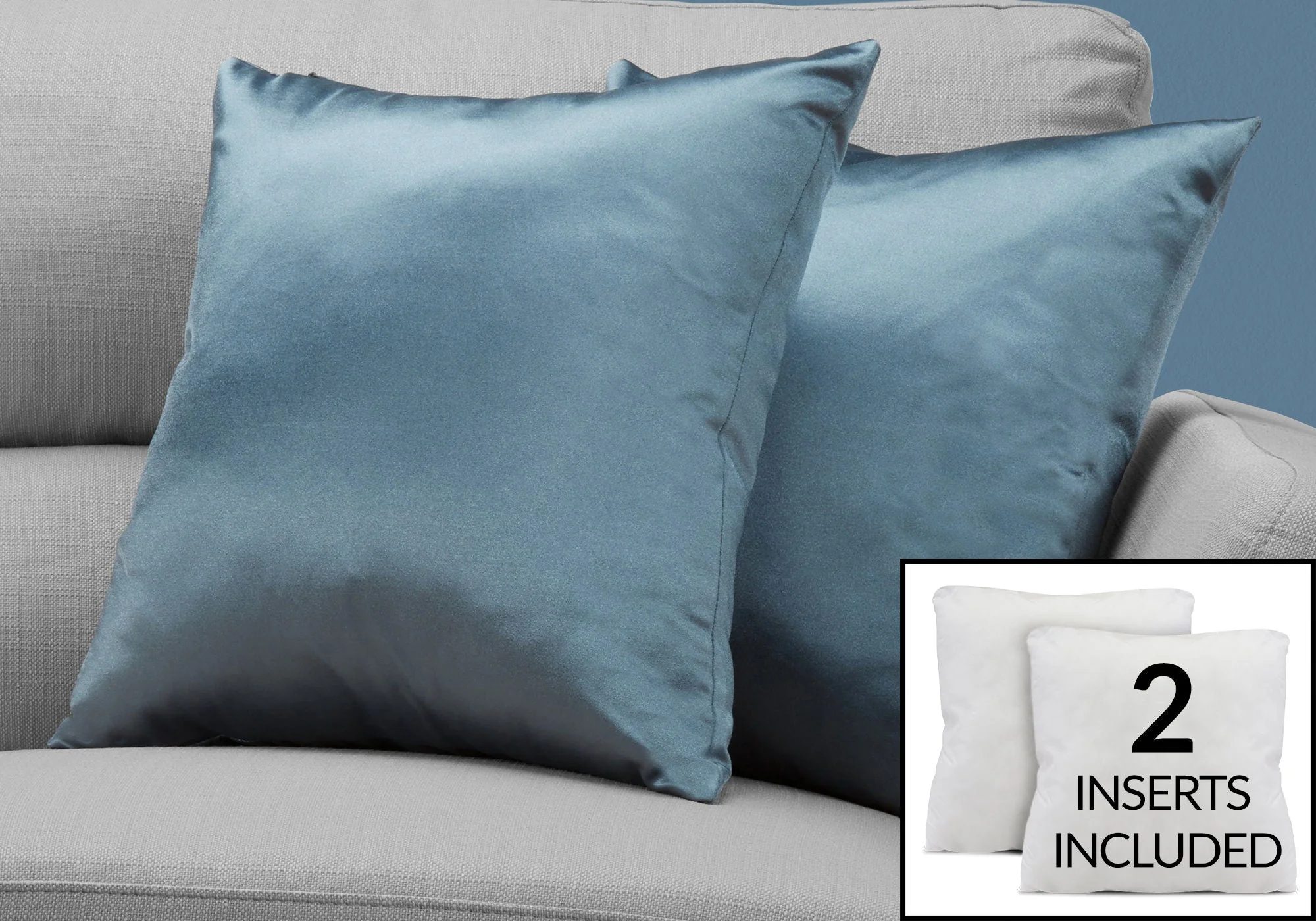 Square Decorative Throw Pillows with Hypoallergenic Insert - Image 48