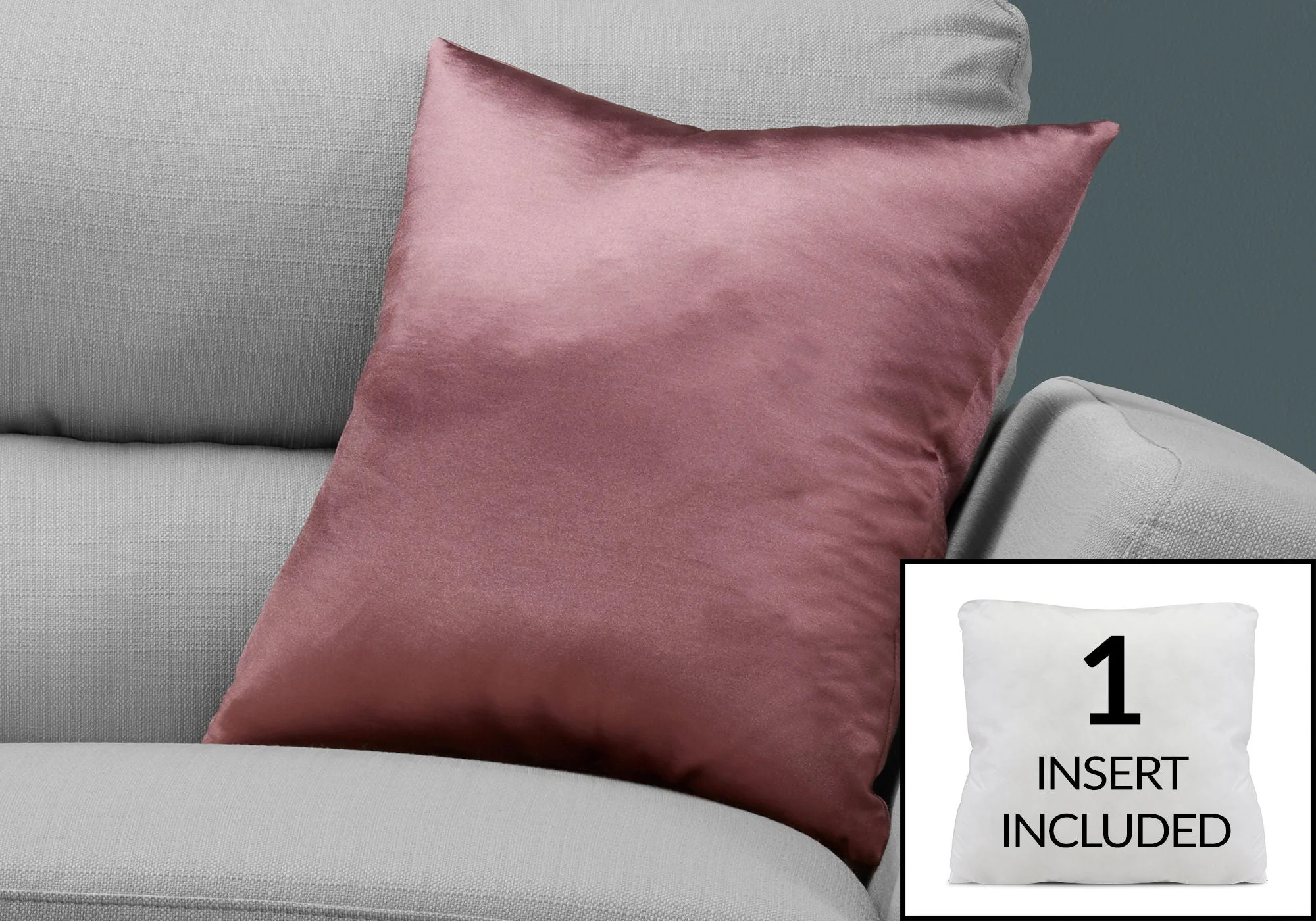 Square Decorative Throw Pillows with Hypoallergenic Insert - Image 56