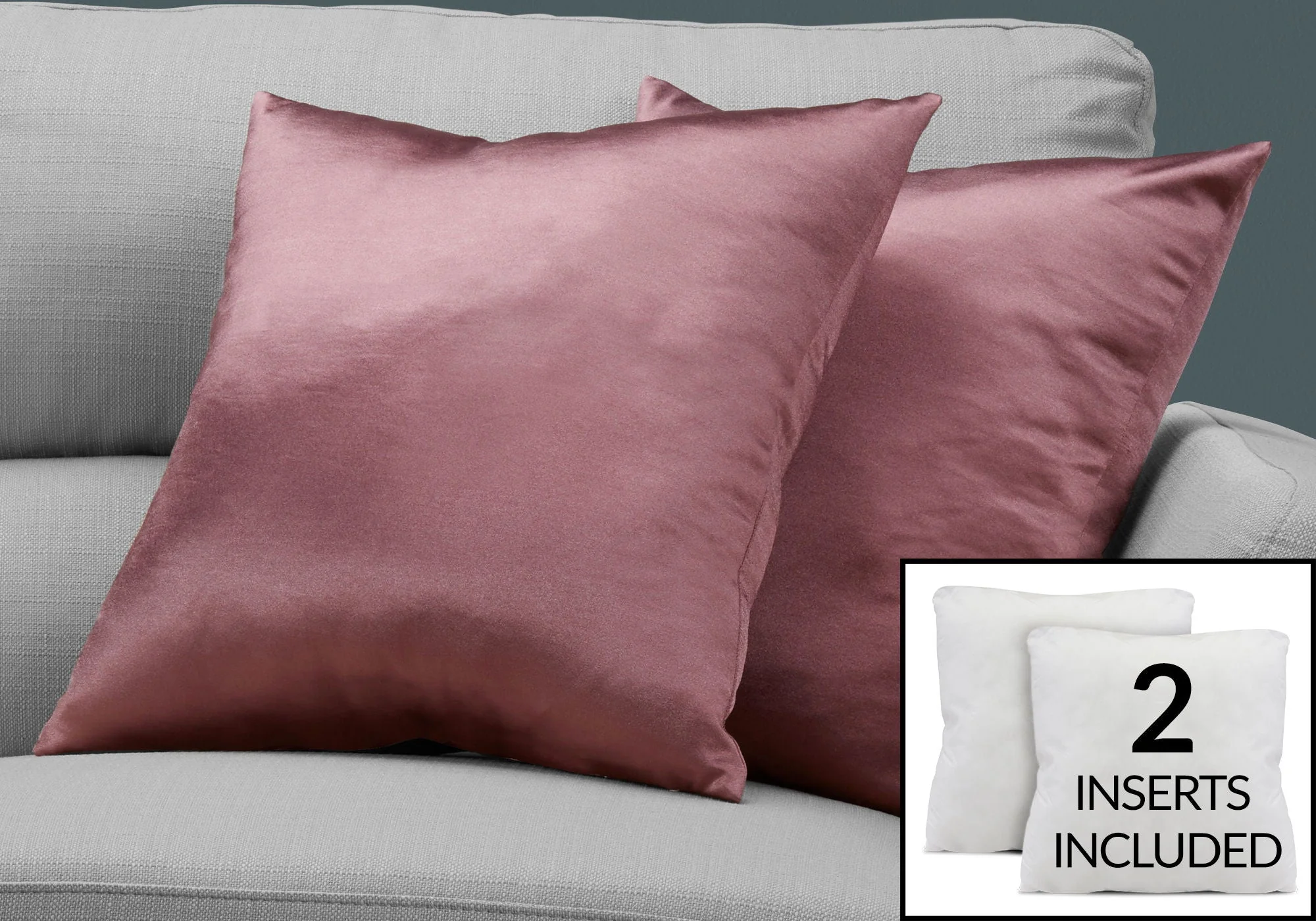 Square Decorative Throw Pillows with Hypoallergenic Insert - Image 60