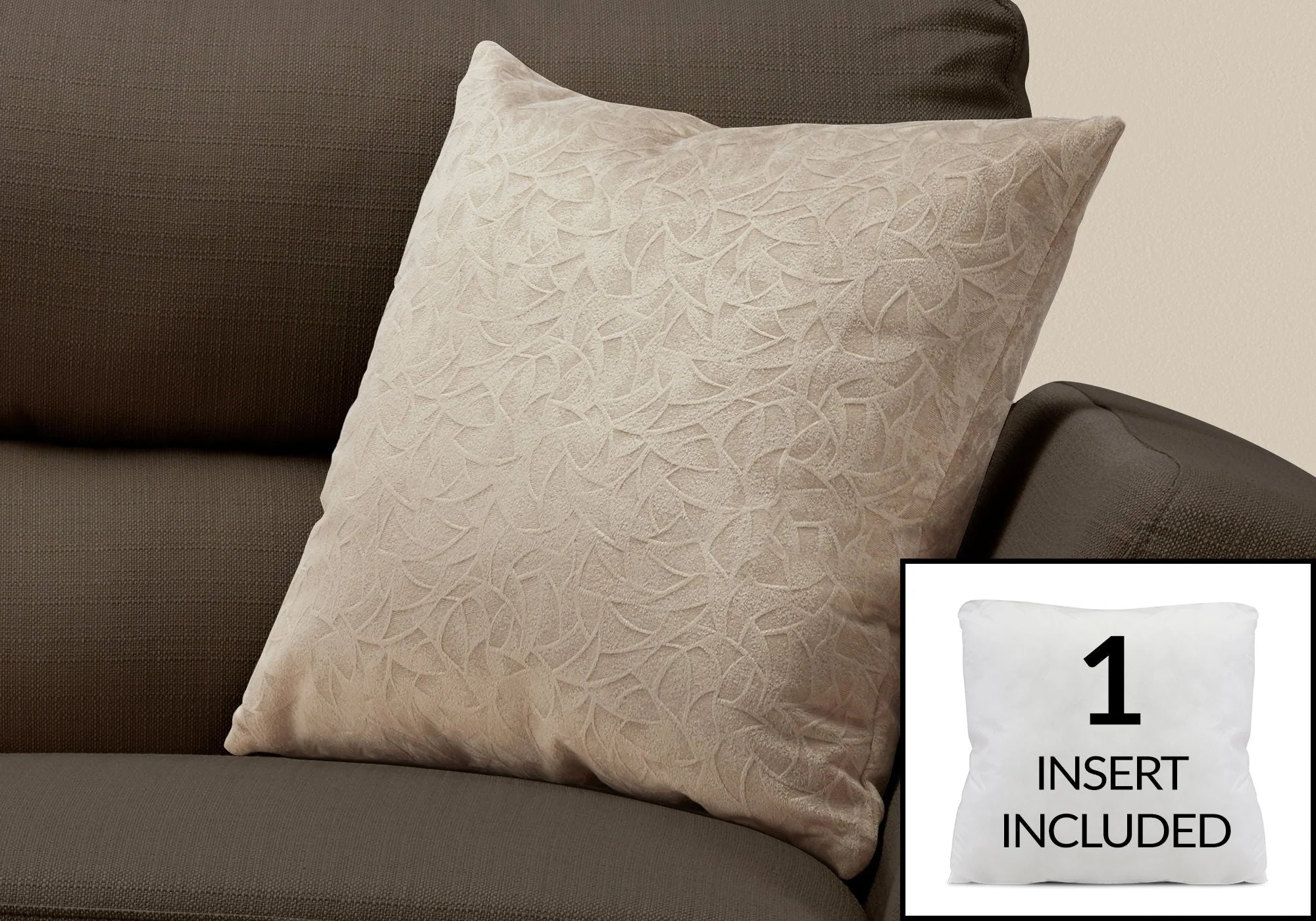 Square Pillows with Insert Included - Decorative Throw, Hypoallergenic - Image 4