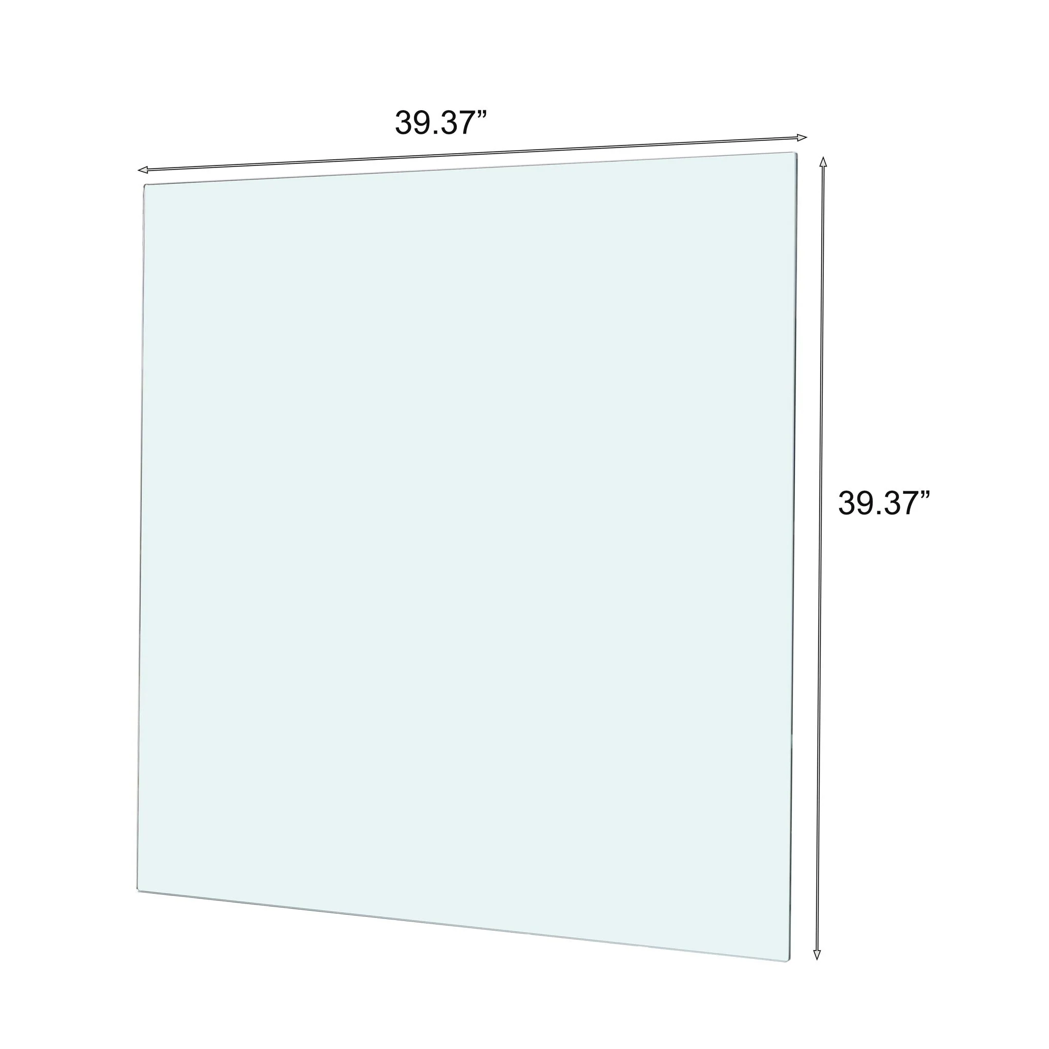 Square Tempered Glass Top - Image 5