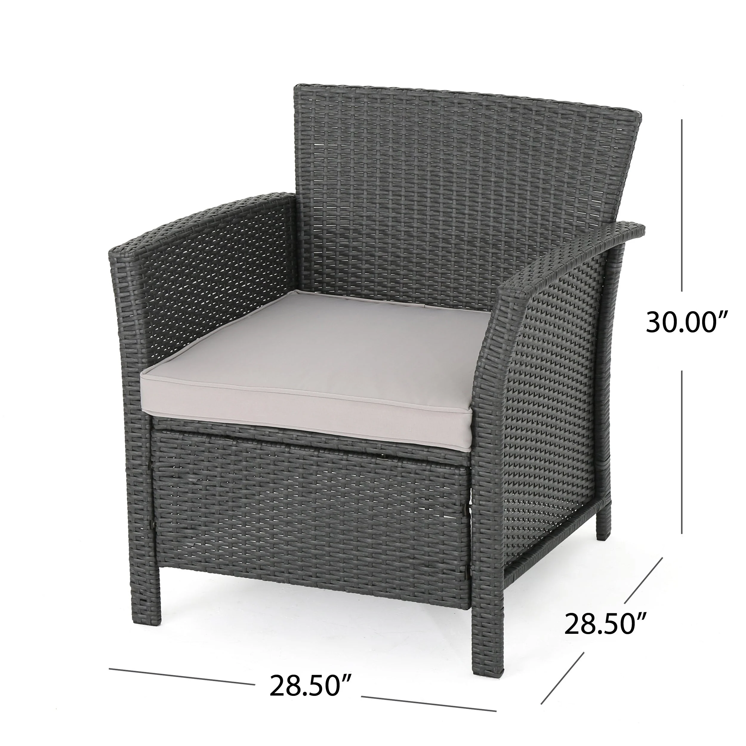 St Lucia Chair Outdoor 2-Piece Chair Set - Image 6