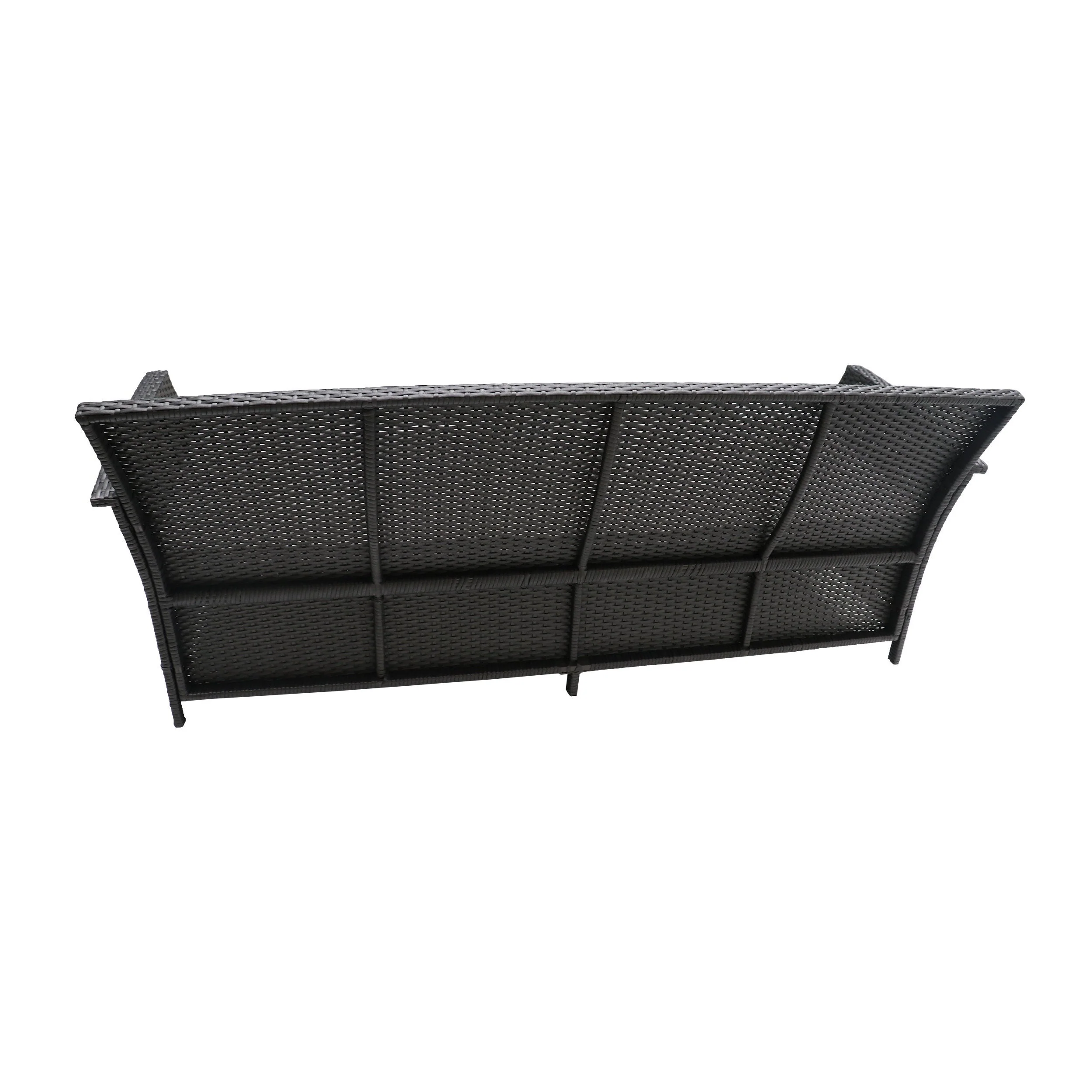 St Lucia Three-Seater Outdoor Woven Sofa - Image 10