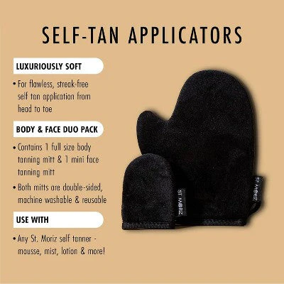 St. Moriz Double Mitt Face & Body Self Tanner - Image 3