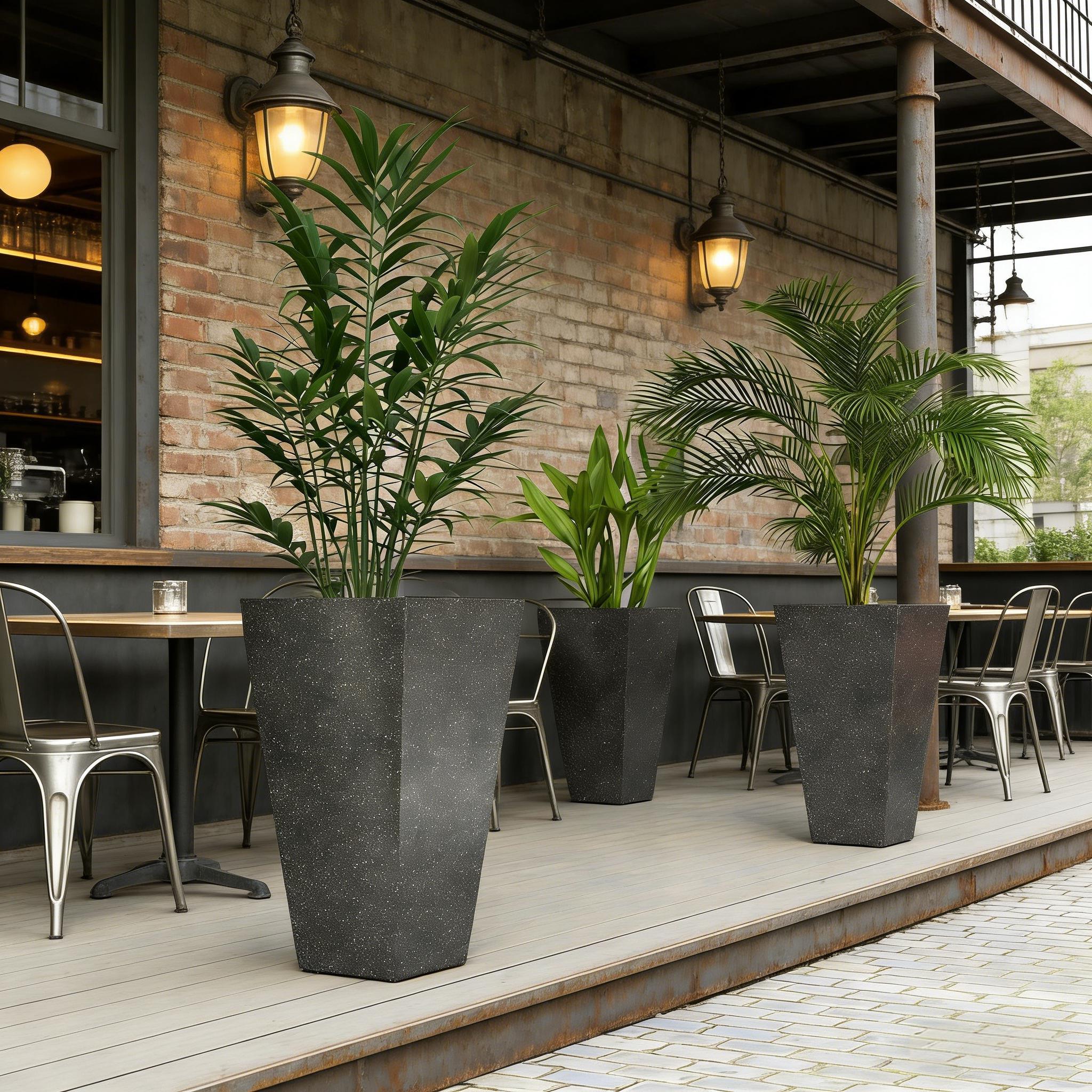 Stackable Taper Planters, Set of 3 - Image 5