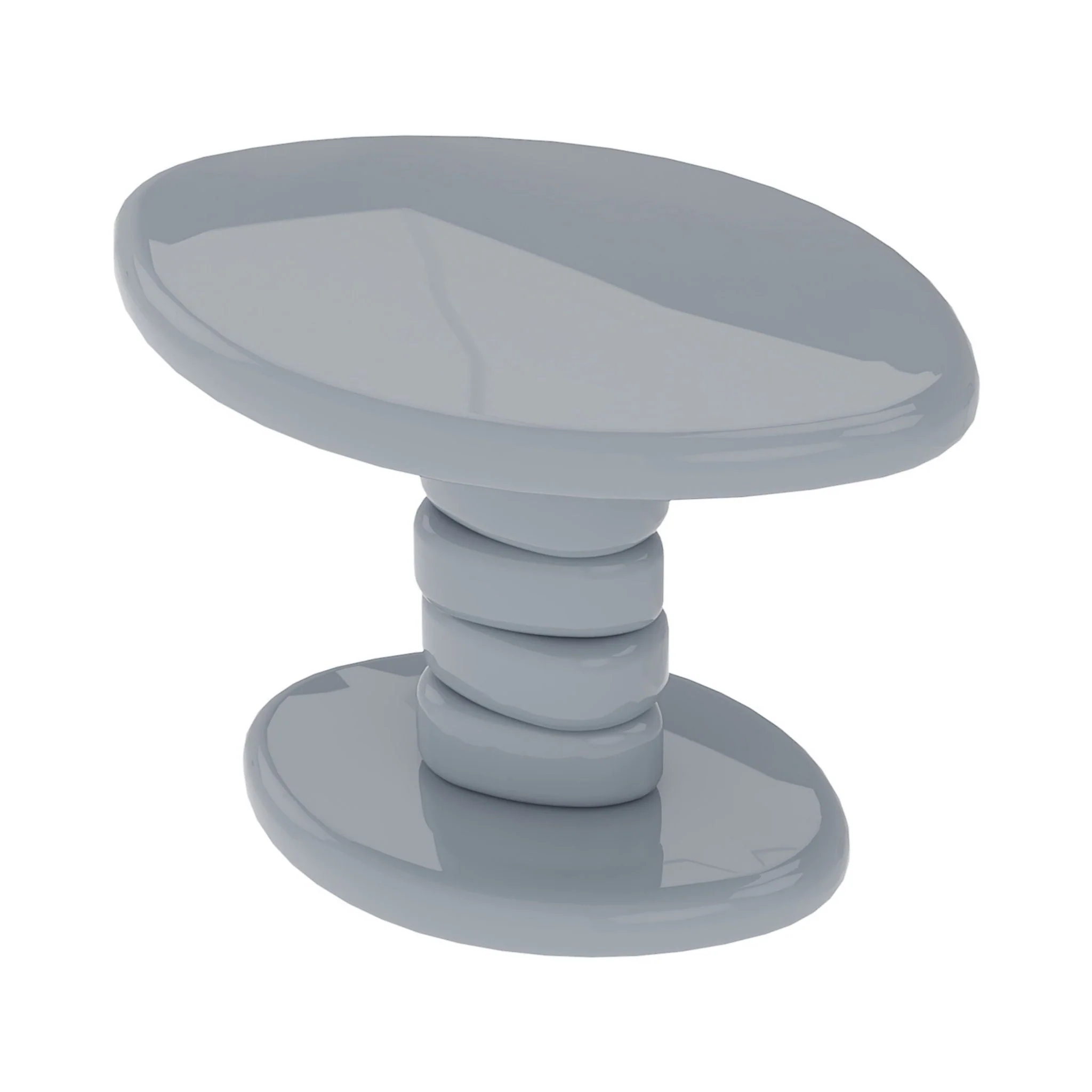 Stacked Cobblestone End Table - Image 2