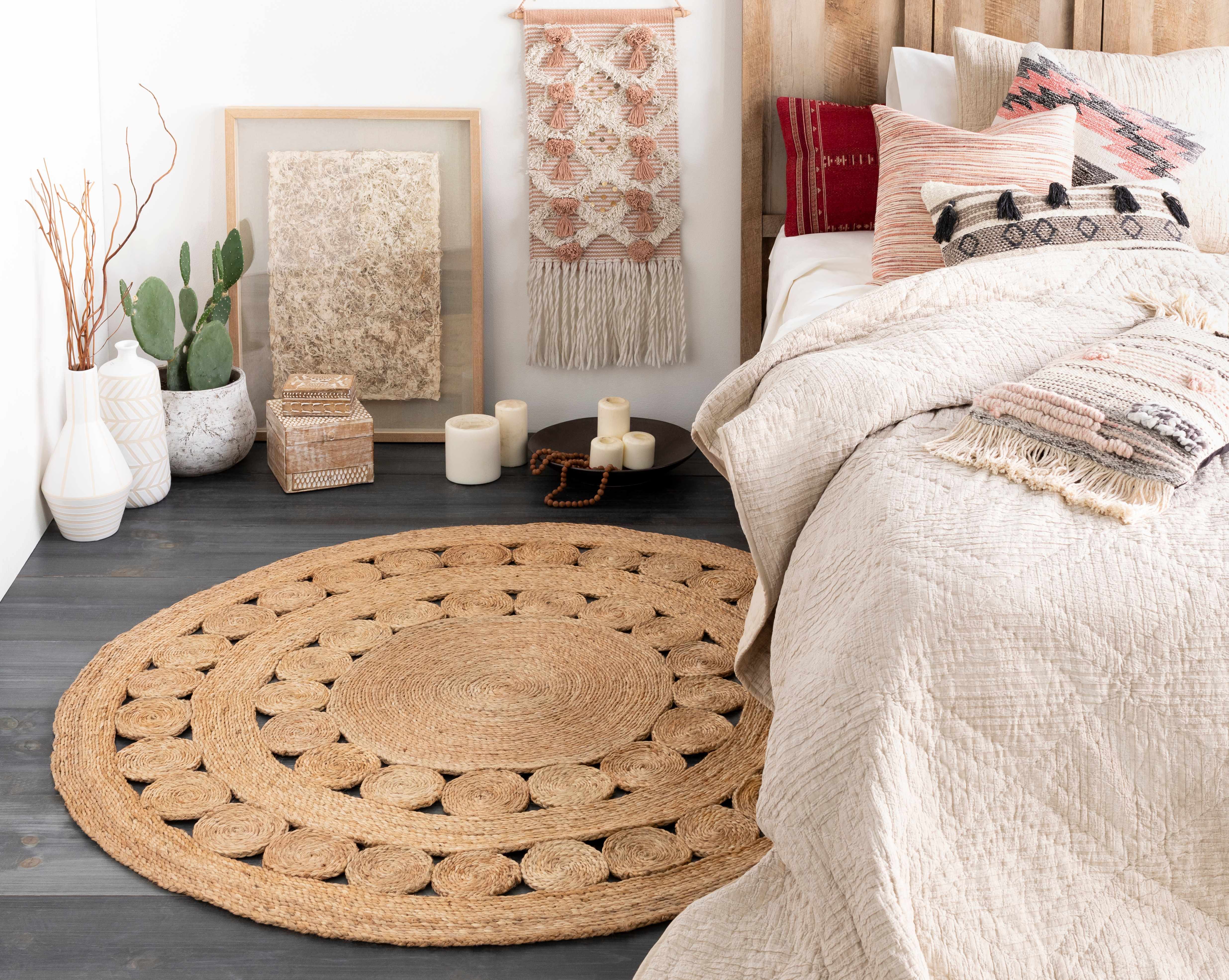 Stafford Round Jute Rug - Clearance - Image 2