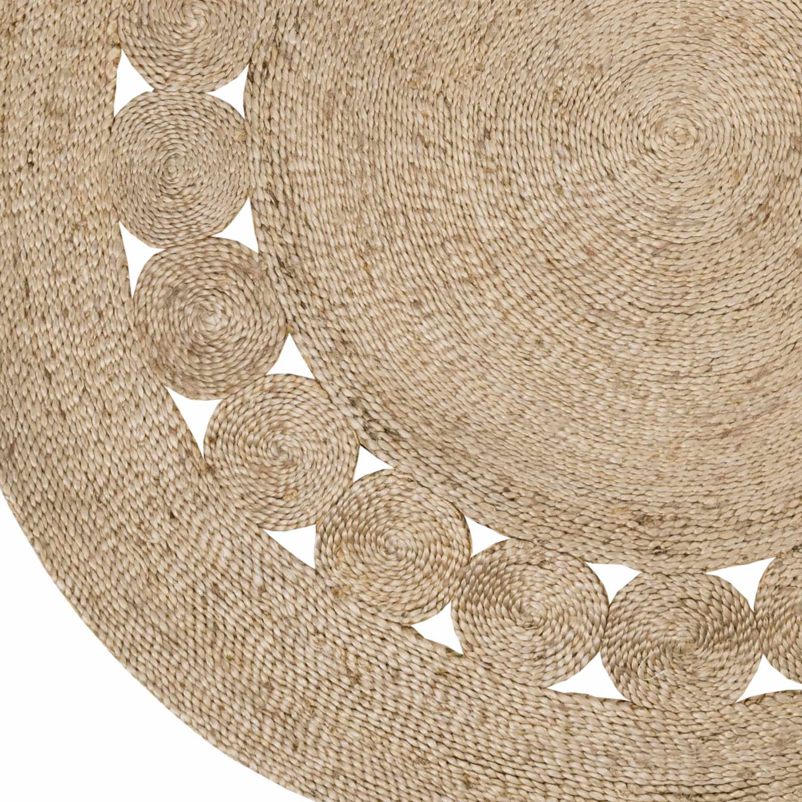 Stafford Round Jute Rug - Clearance - Image 3