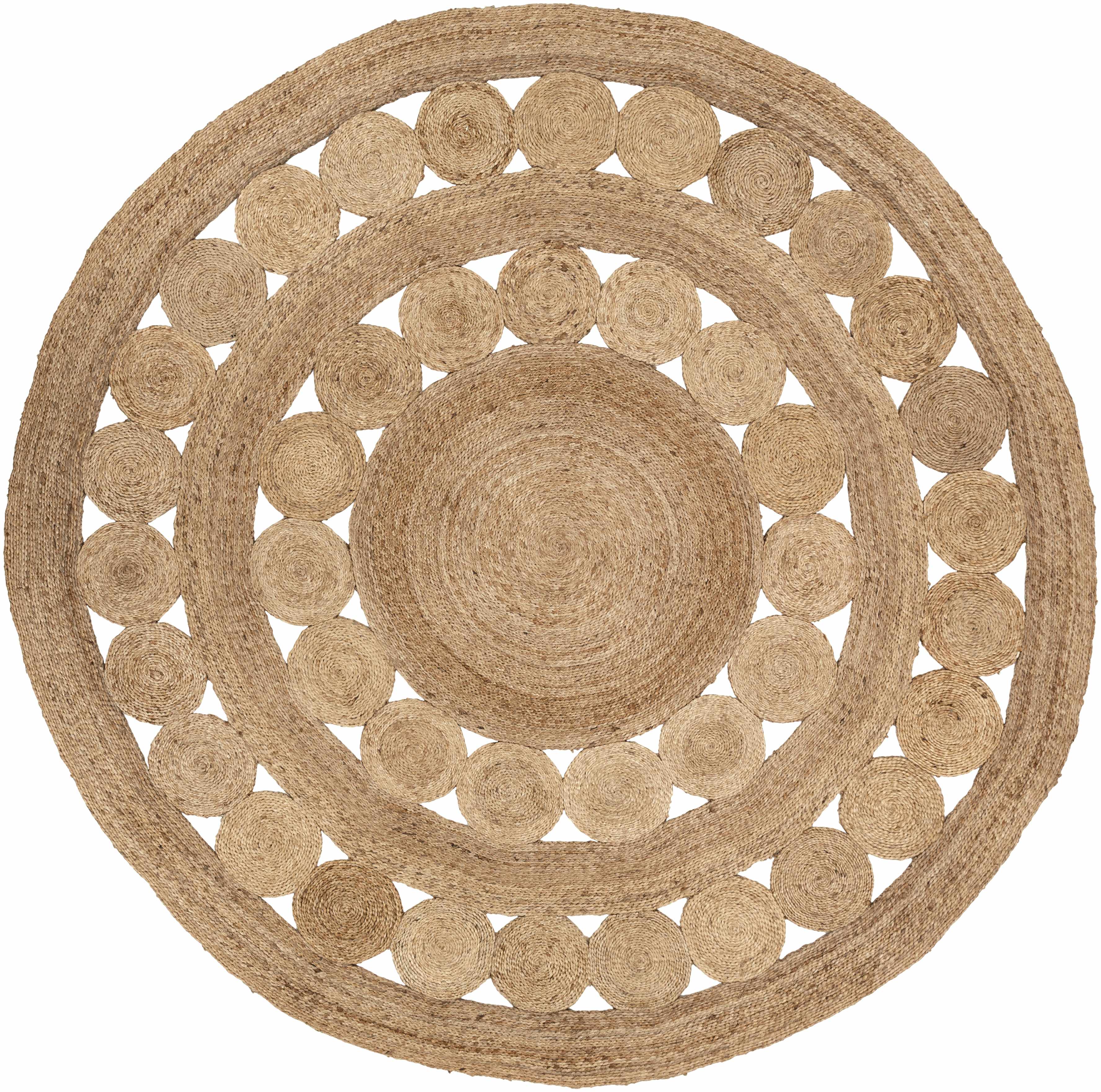 Stafford Round Jute Rug - Clearance - Image 5