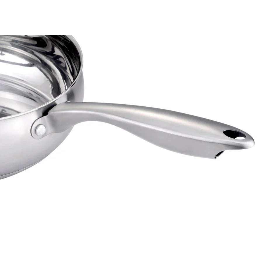 Stainless Cookware 9.5-Inch Fry Pan with Lid - Image 5