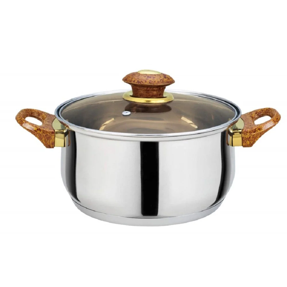 Stainless Steel Cookware Pots and Pans Set, 7 Piece Set - Image 6