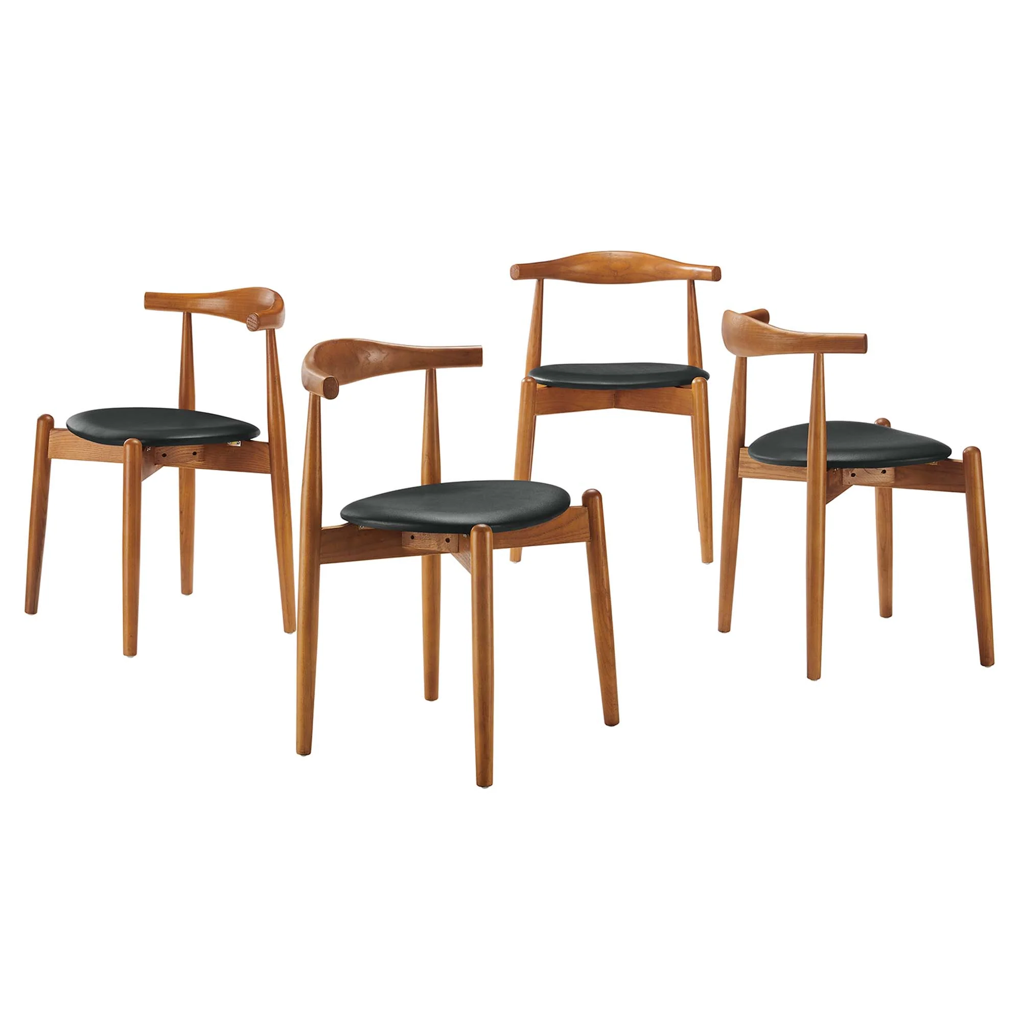 Stalwart Dining Side Chairs Set of 4 by Modway - Image 14
