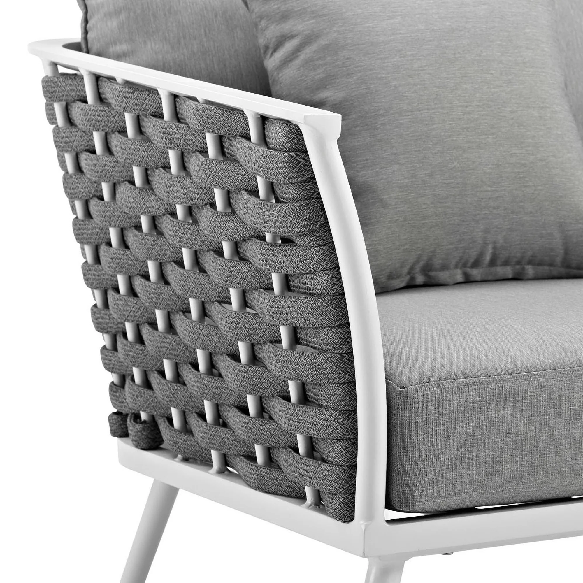 Stance Outdoor Patio Aluminum Armchair by Modway - Image 4