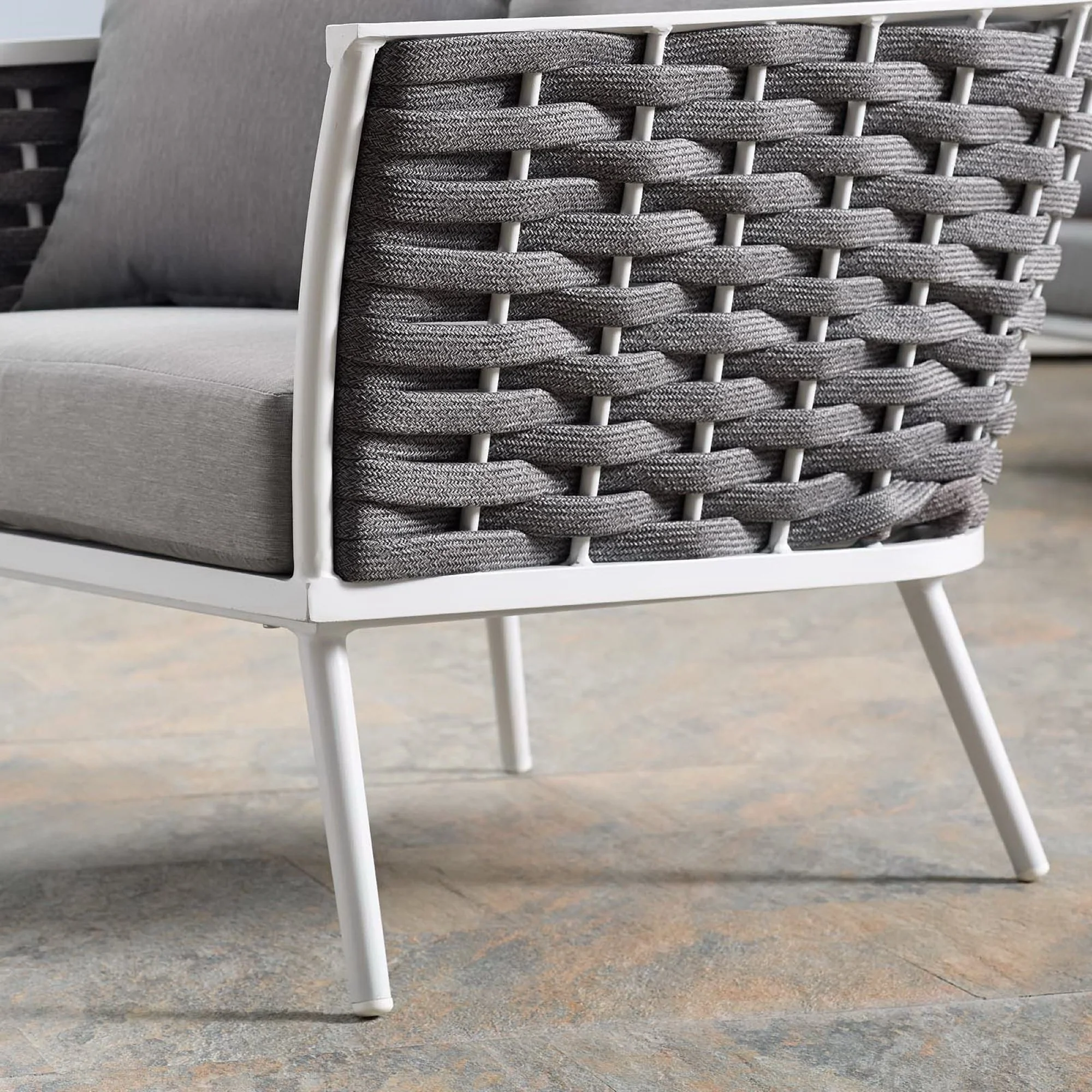 Stance Outdoor Patio Aluminum Armchair by Modway - Image 6
