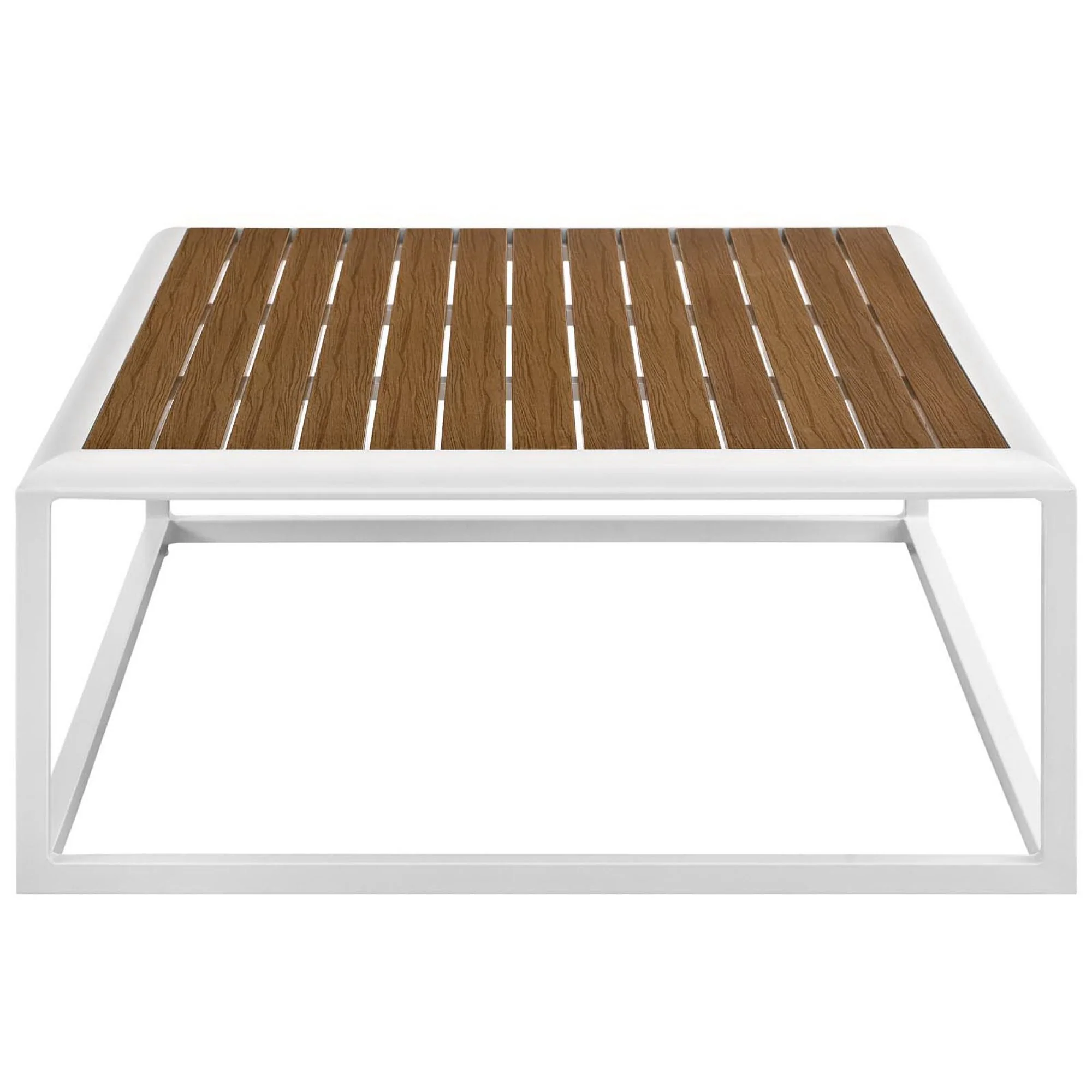 Stance Outdoor Patio Aluminum Coffee Table by Modway - Image 2
