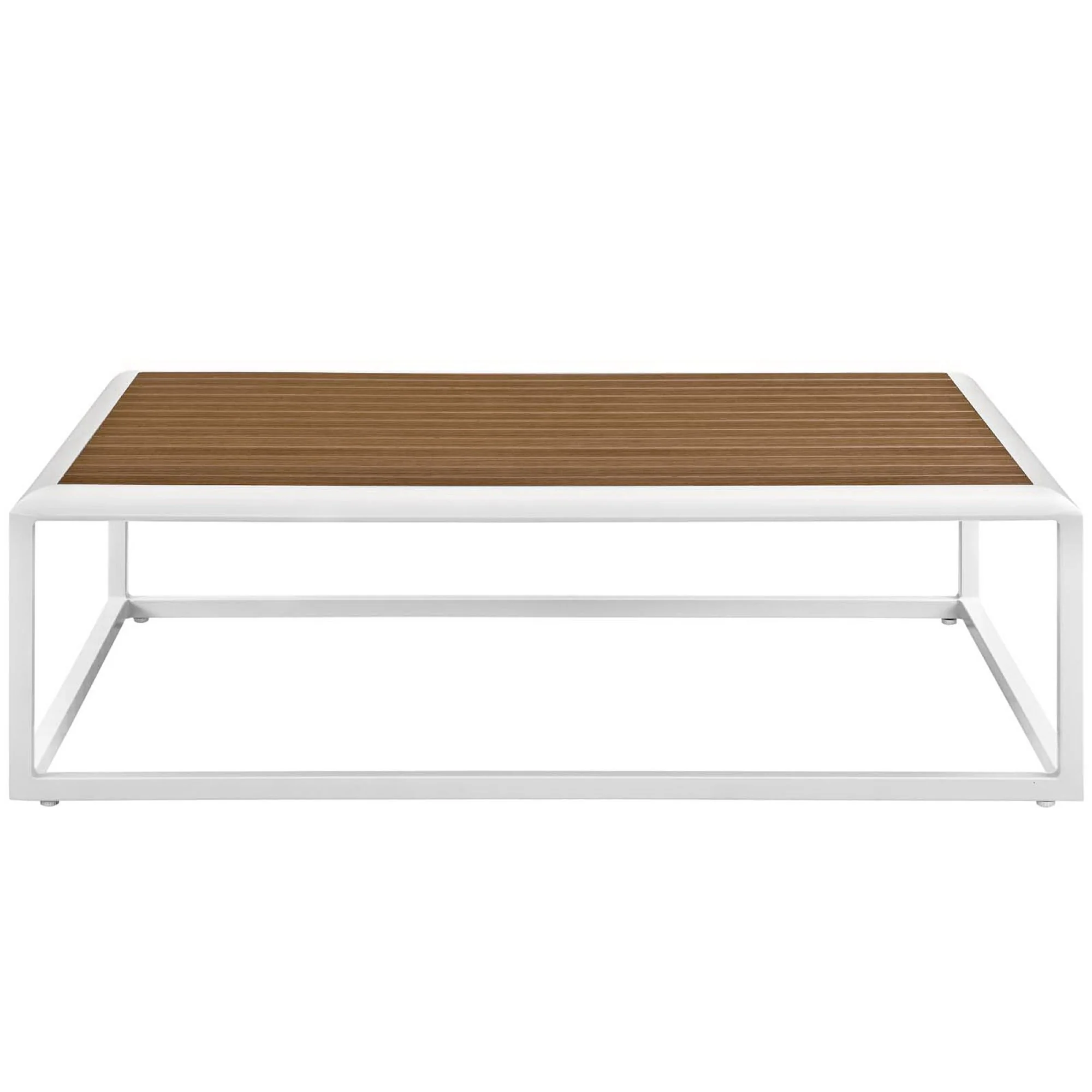 Stance Outdoor Patio Aluminum Coffee Table by Modway - Image 3