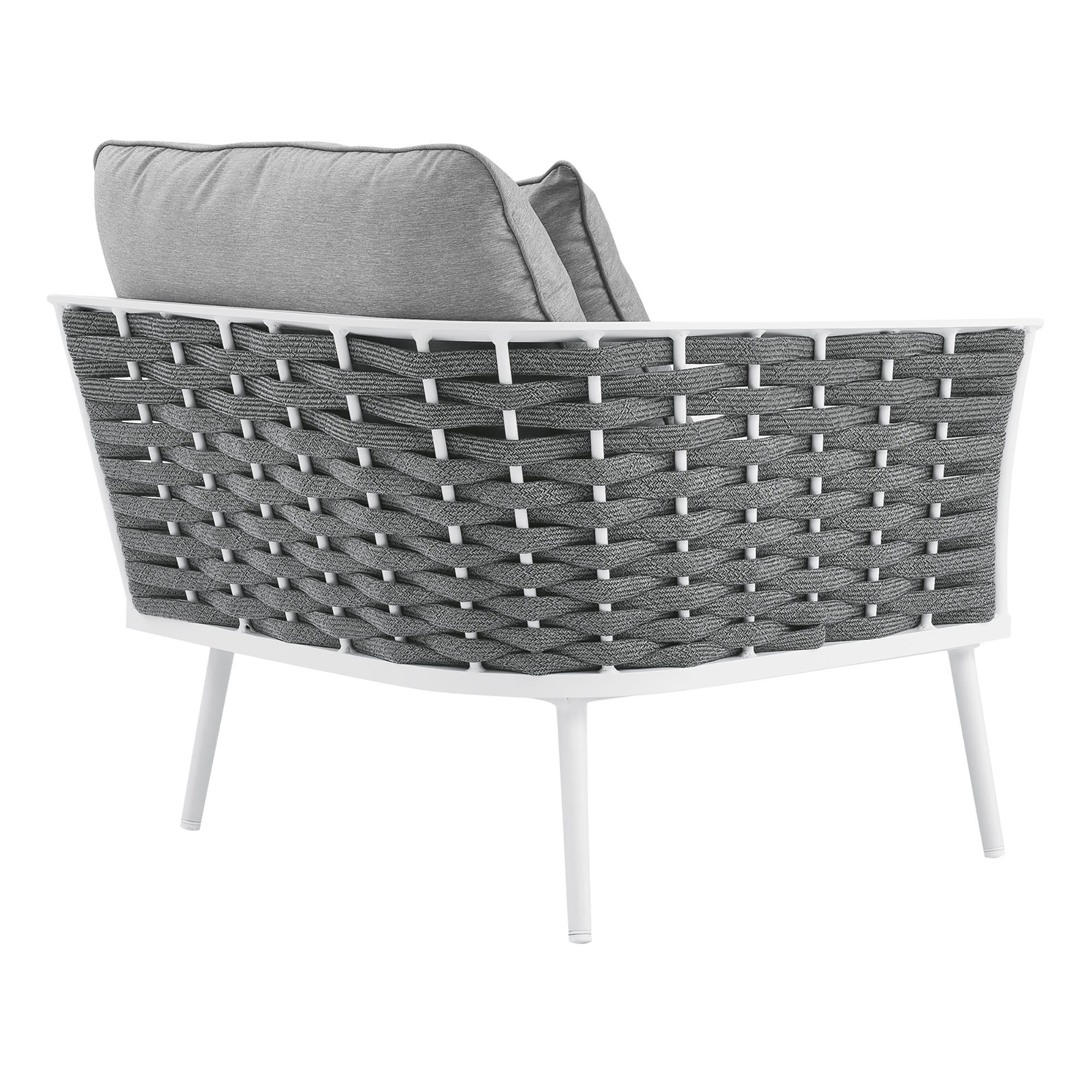 Stance Outdoor Patio Aluminum Left-Facing Armchair by Modway - Image 5