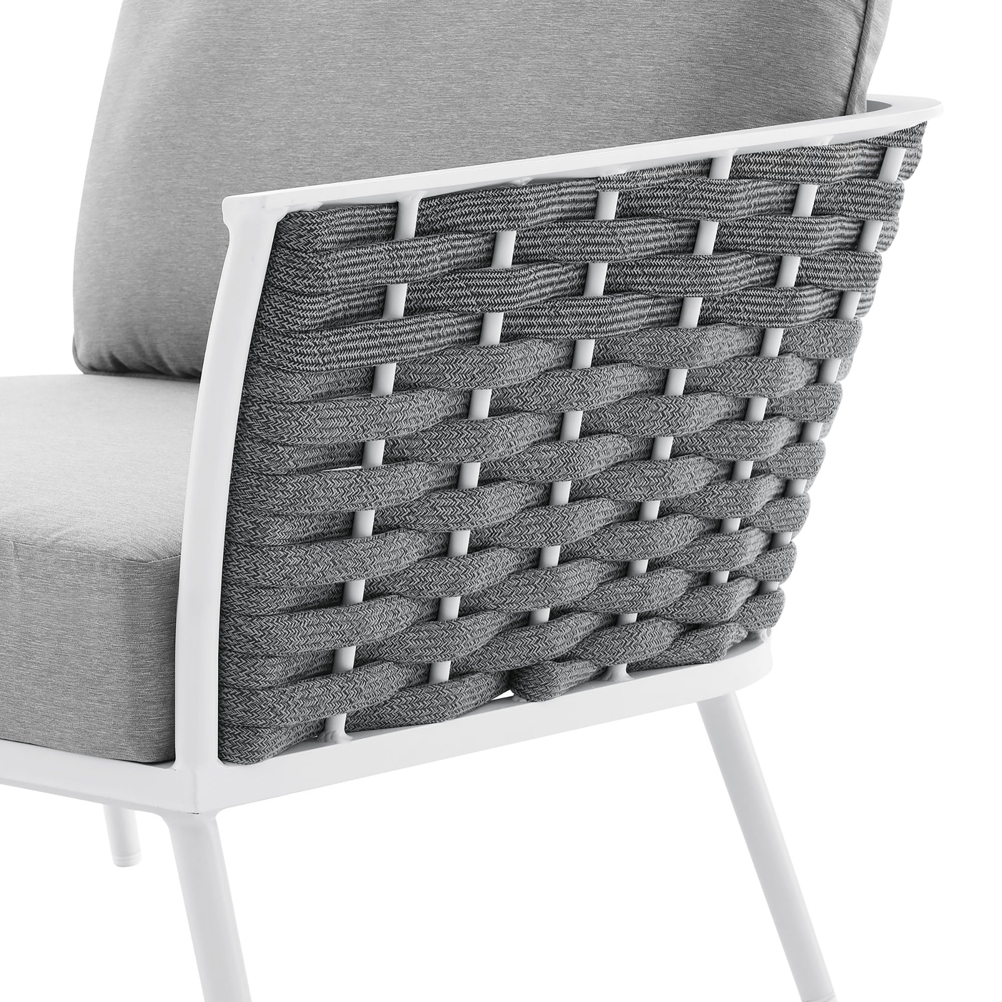 Stance Outdoor Patio Aluminum Right-Facing Armchair by Modway - Image 4