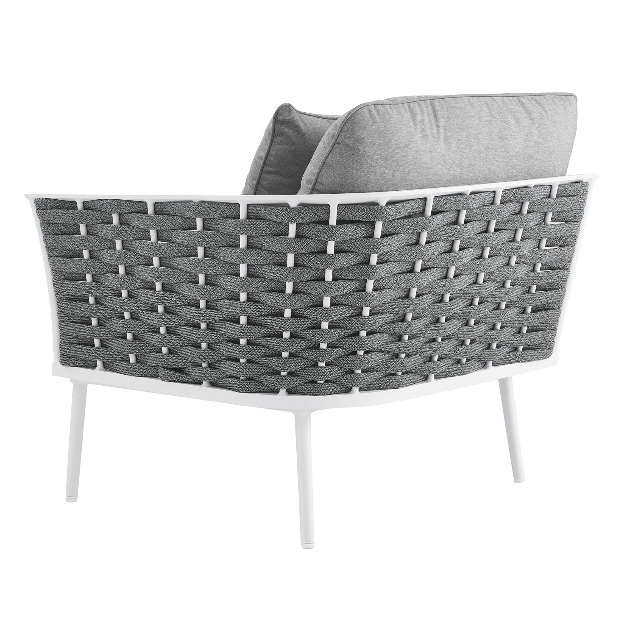Stance Outdoor Patio Aluminum Right-Facing Armchair by Modway - Image 5