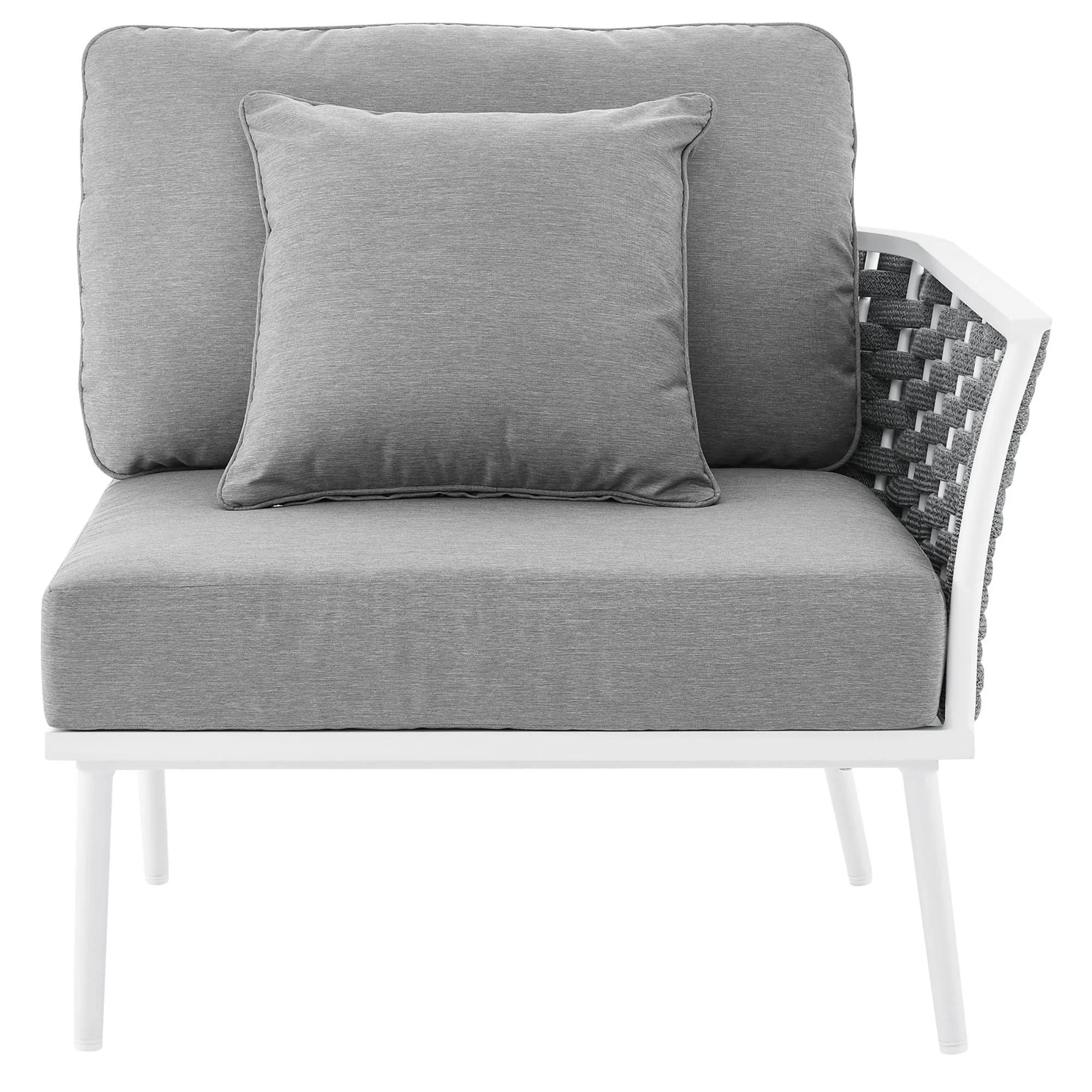 Stance Outdoor Patio Aluminum Right-Facing Armchair by Modway - Image 6