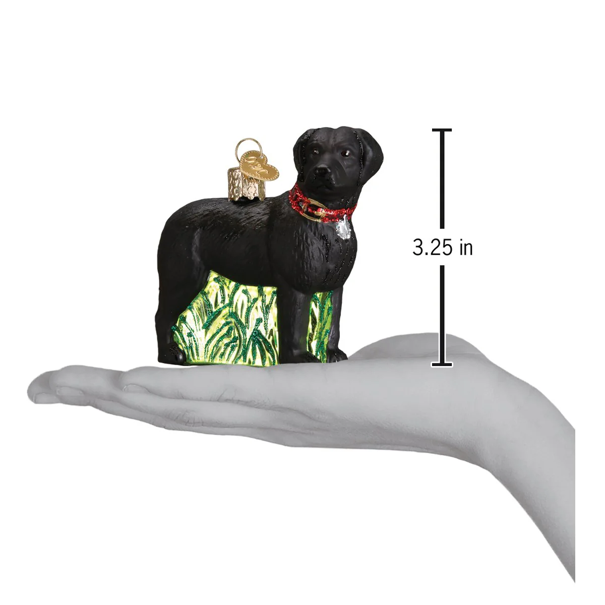 Standing Black Lab Ornament - Image 6