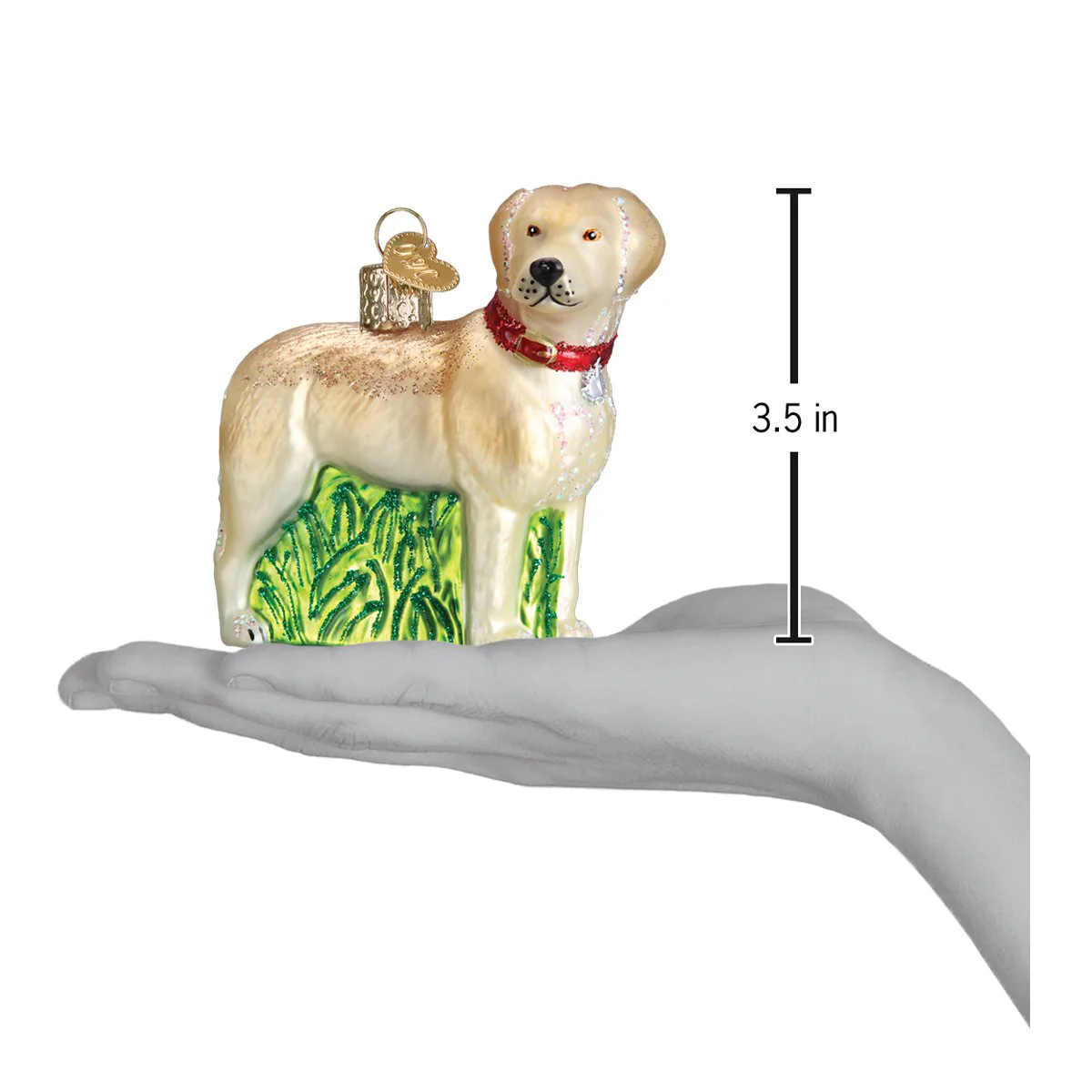 Standing Yellow Lab Ornament - Image 5