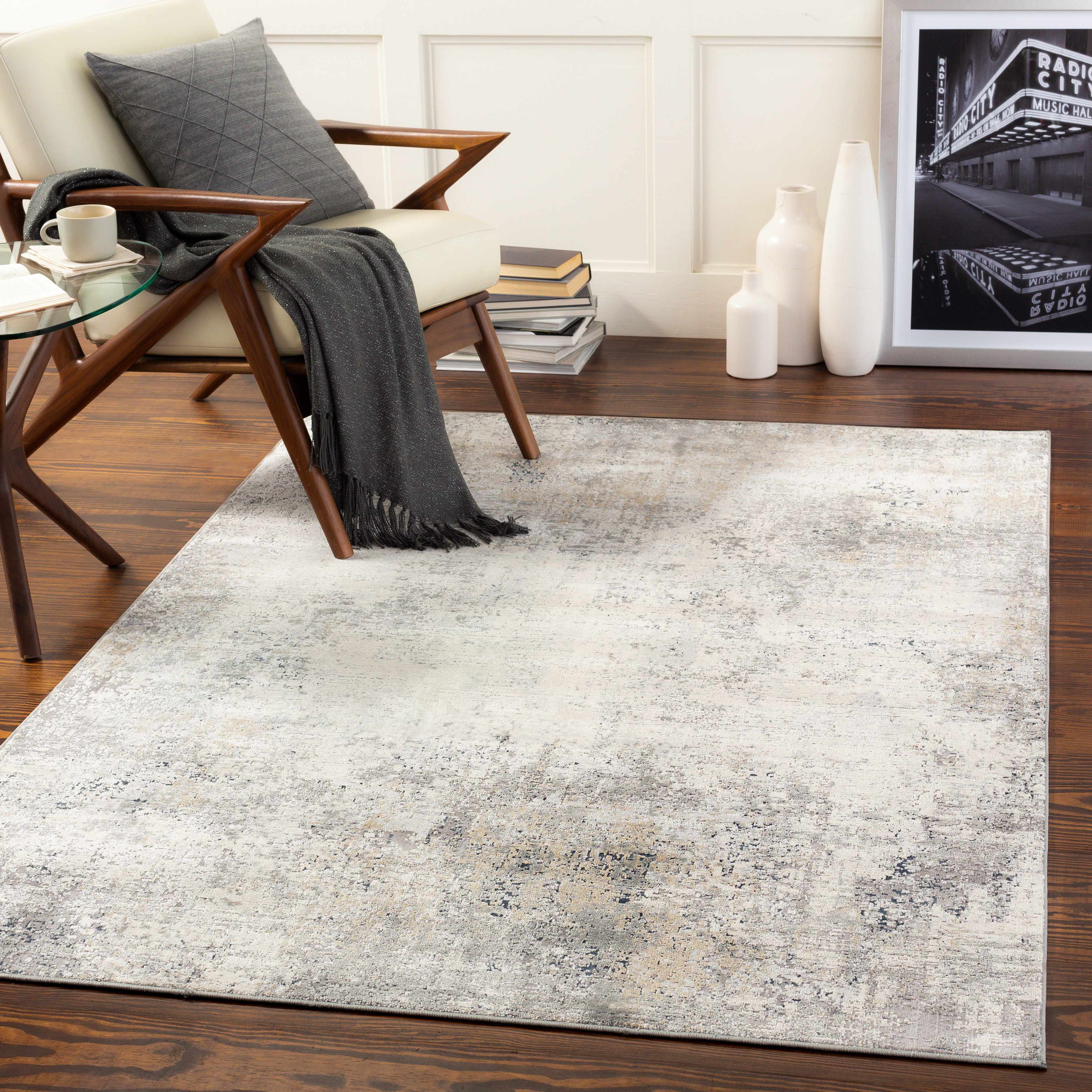 Standlake Textured Luxe Area Rug - Image 2