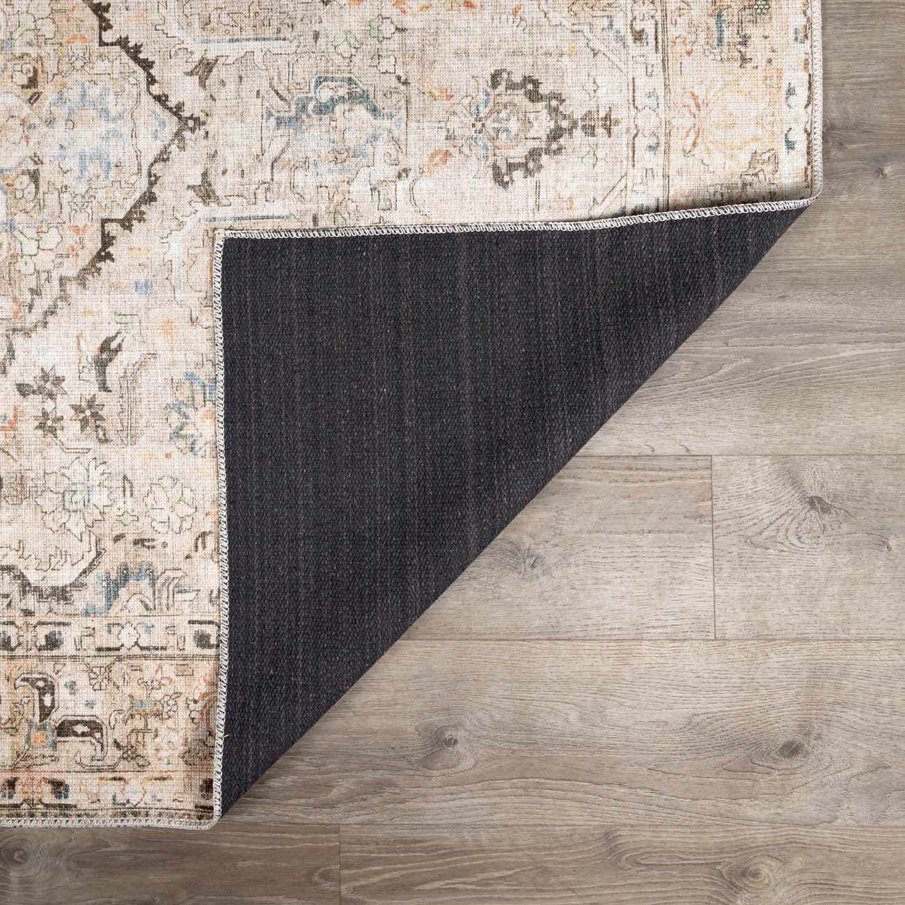 Standon Vintage Flat Pile Washable Rug - Image 6