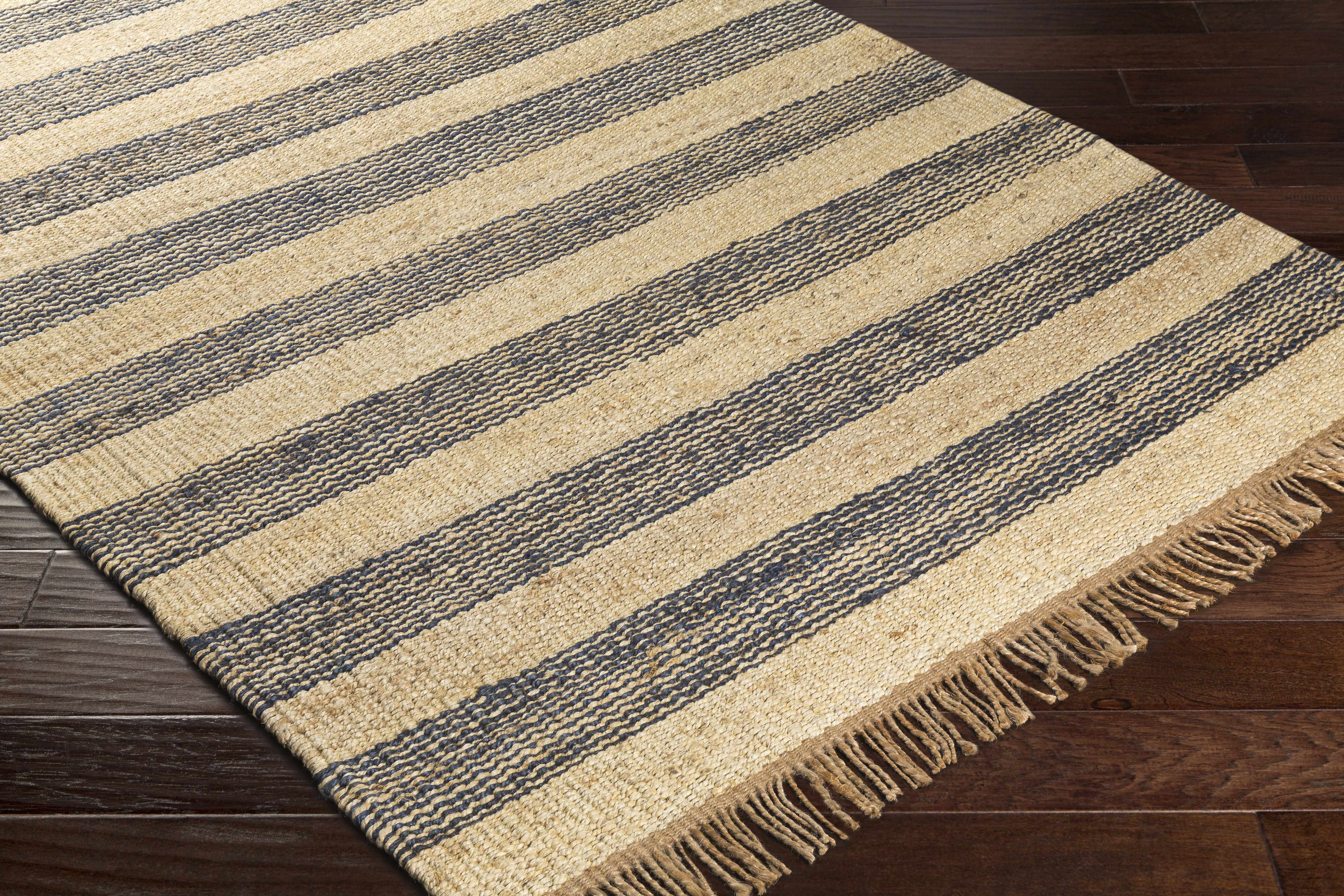 Stapleford Striped Jute Carpet - Clearance - Image 5