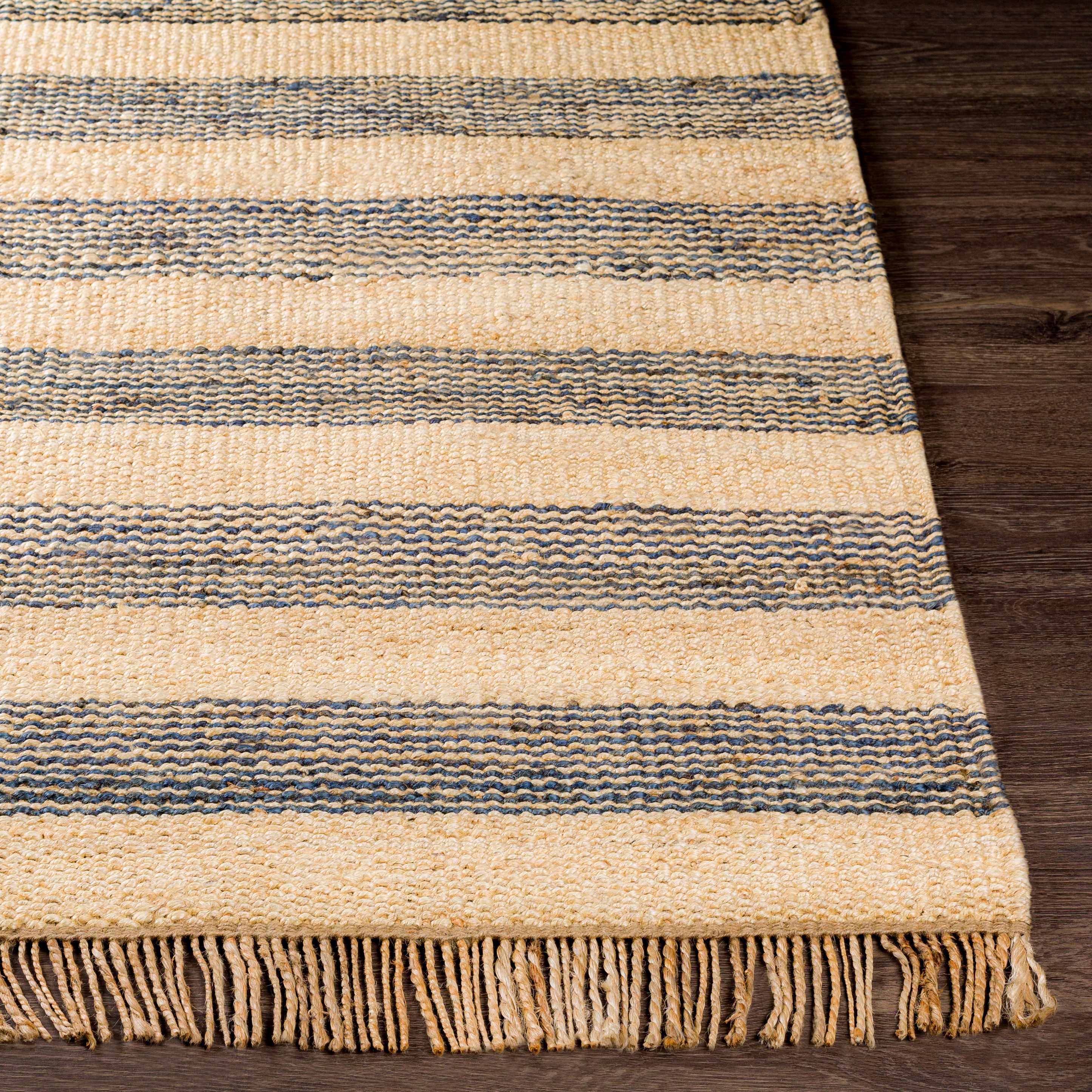 Stapleford Striped Jute Carpet - Clearance - Image 6